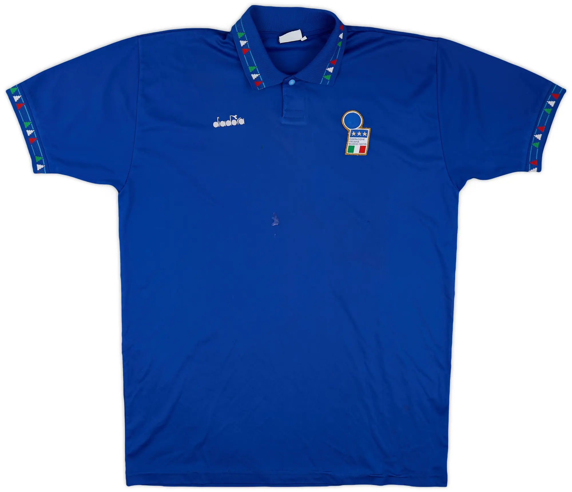 Diadora 1992-93 Italy Home Shirt - 5/10 - (L)