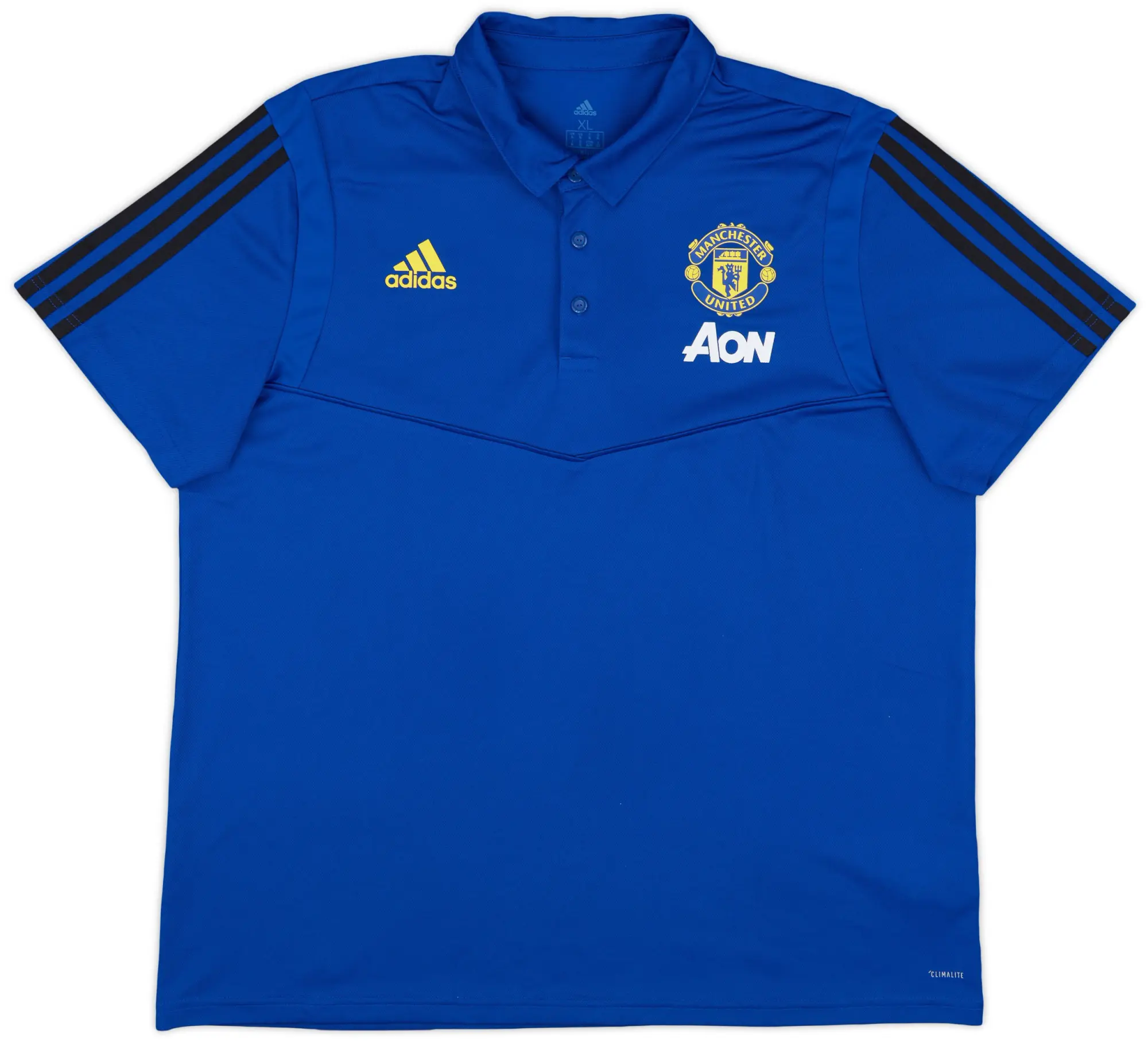 2019-20 Manchester United adidas Polo Shirt - 10/10 - (XL)