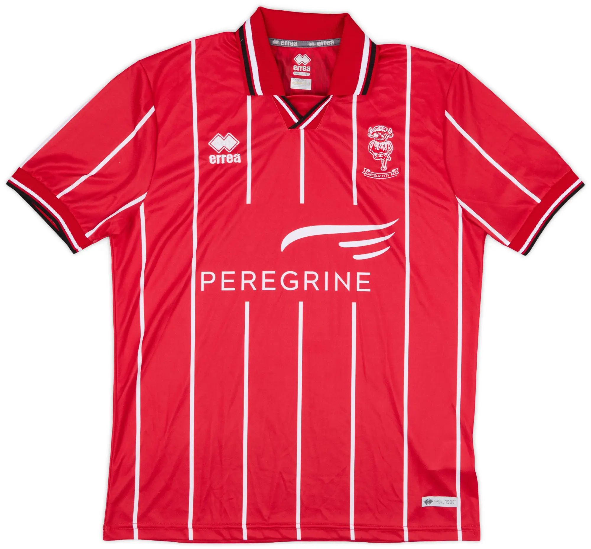 Errea 2020-21 Lincoln City Home Shirt - 9/10 - (XL)