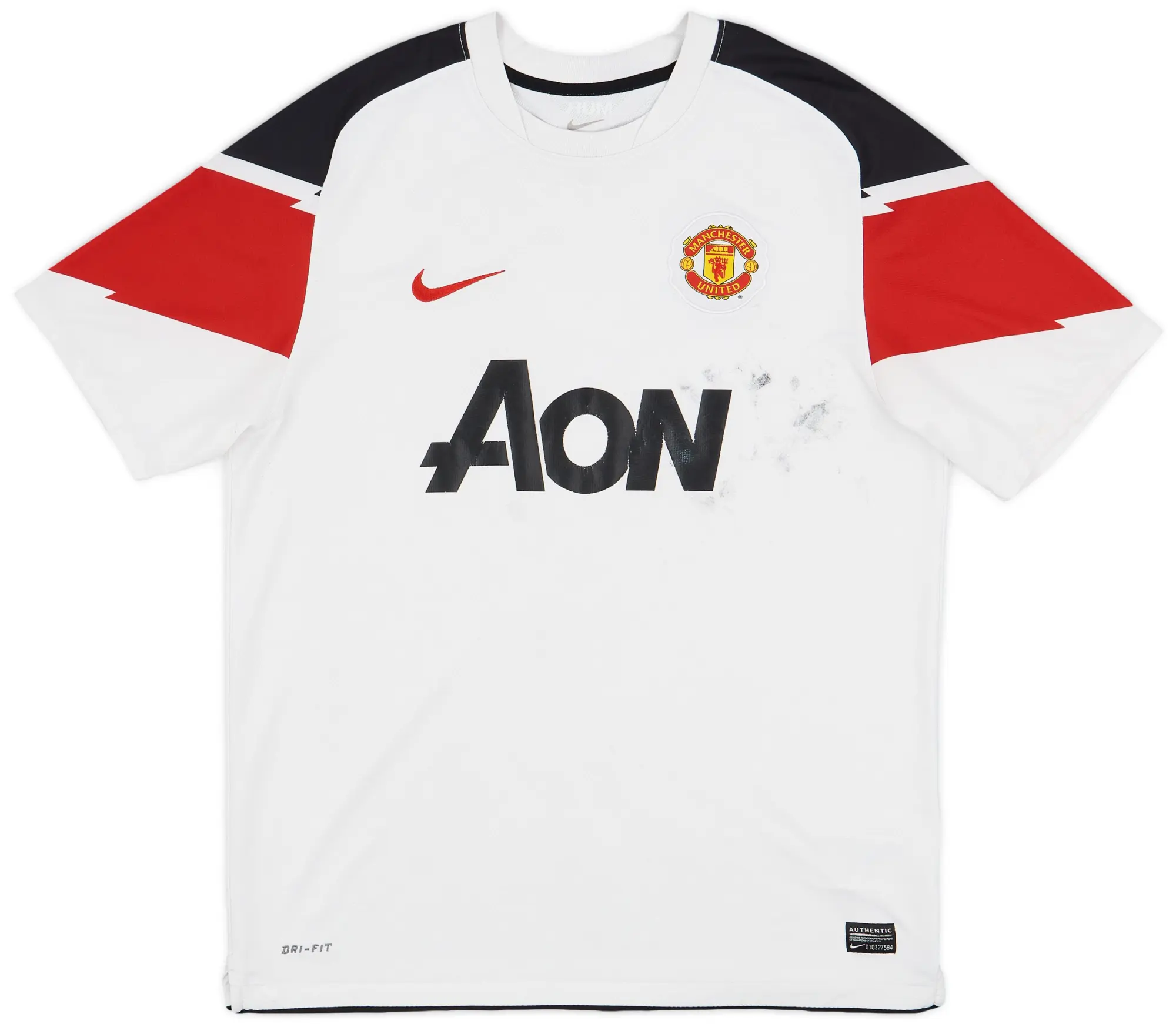 Nike 2010-12 Manchester United Away Shirt - 4/10 - (L)