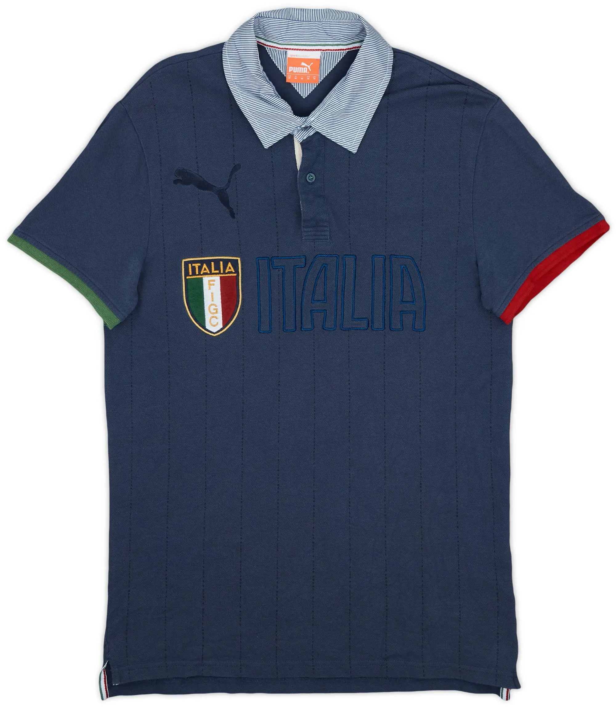 2013-14 Italy Puma Polo Shirt - 9/10 - (M)
