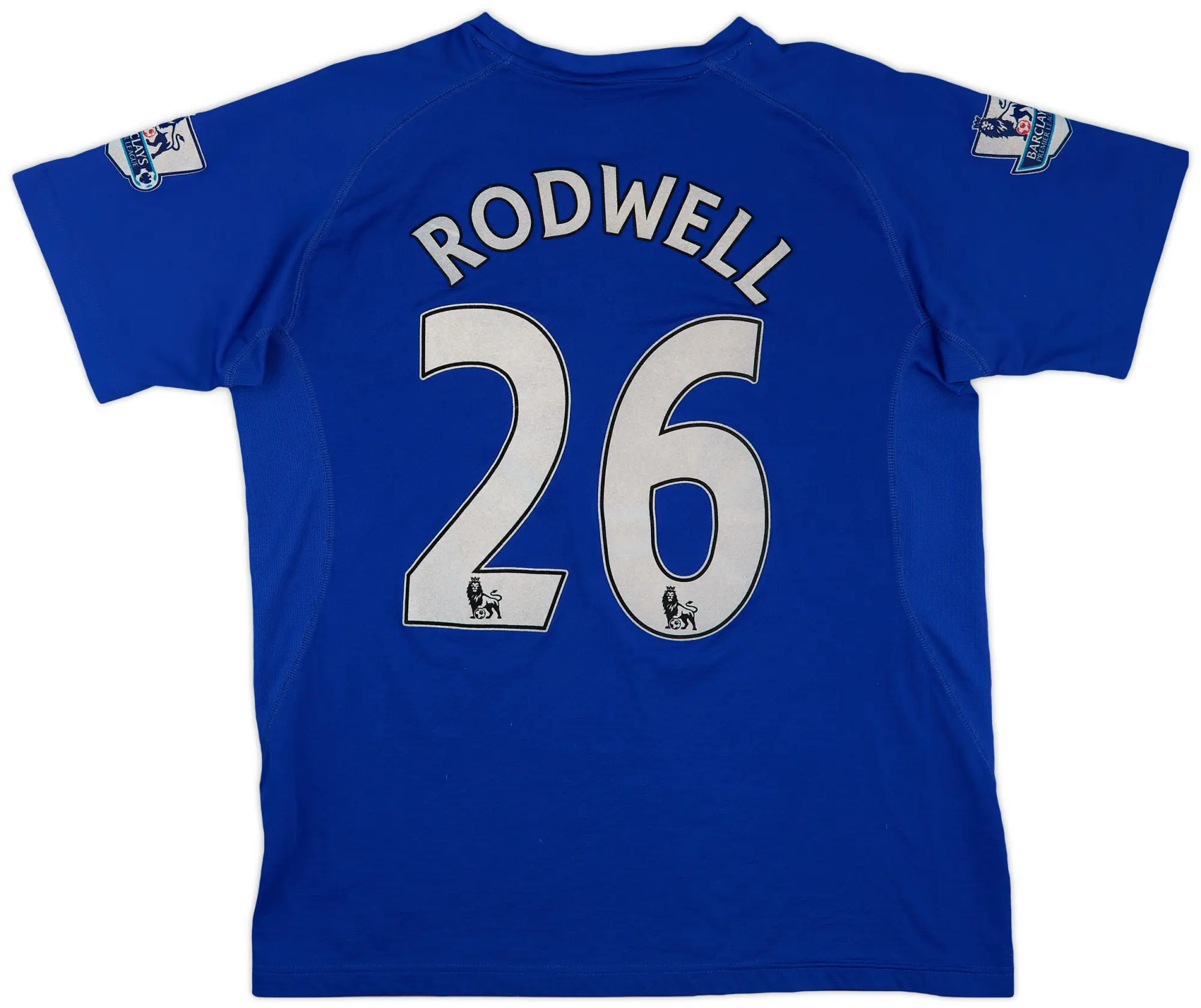 LeCoqSportif 2010-11 Everton Home Shirt Rodwell #26 - 6/10 - (L)