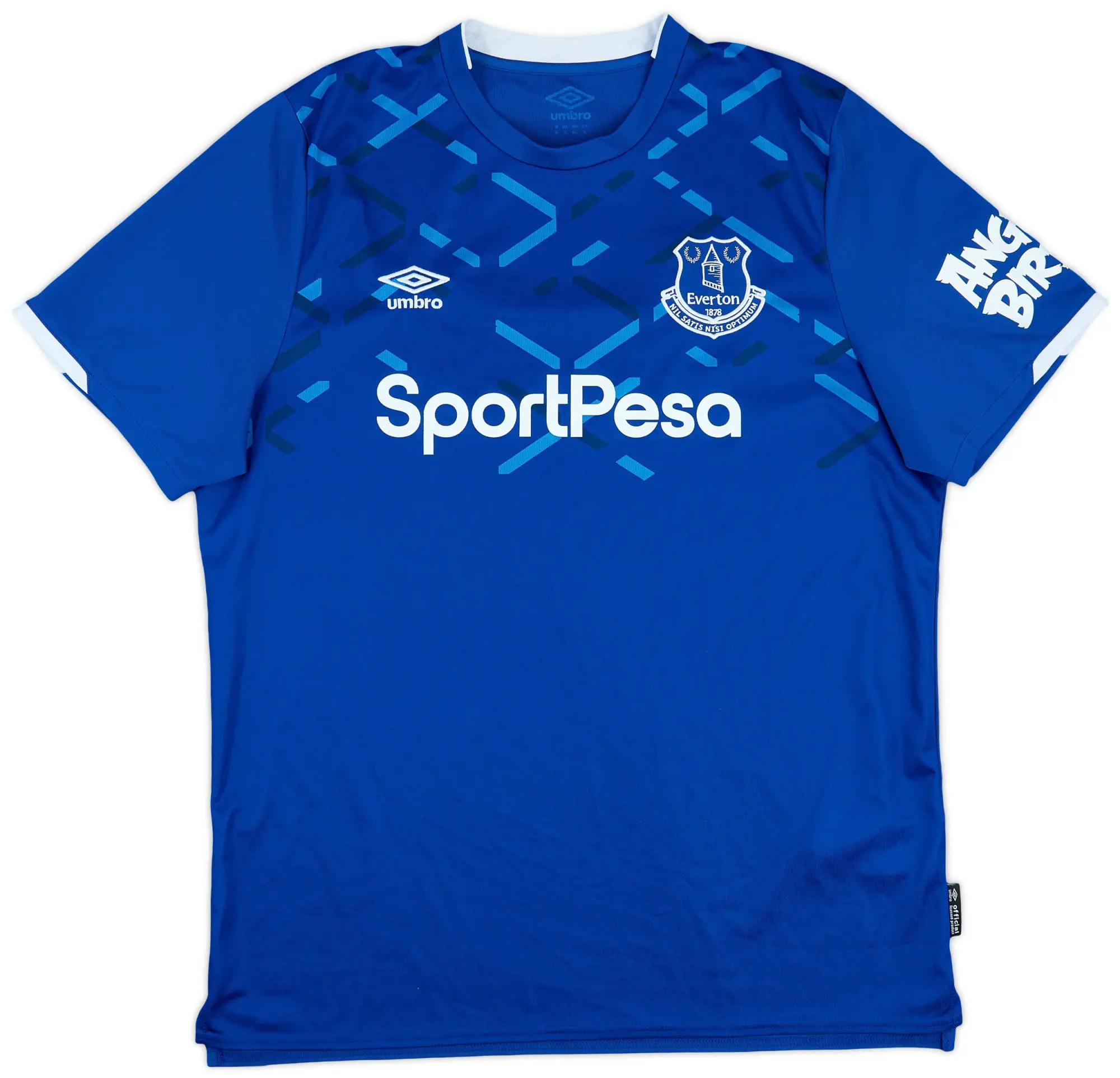 Umbro 2019-20 Everton Home Shirt - 9/10 - (XL)