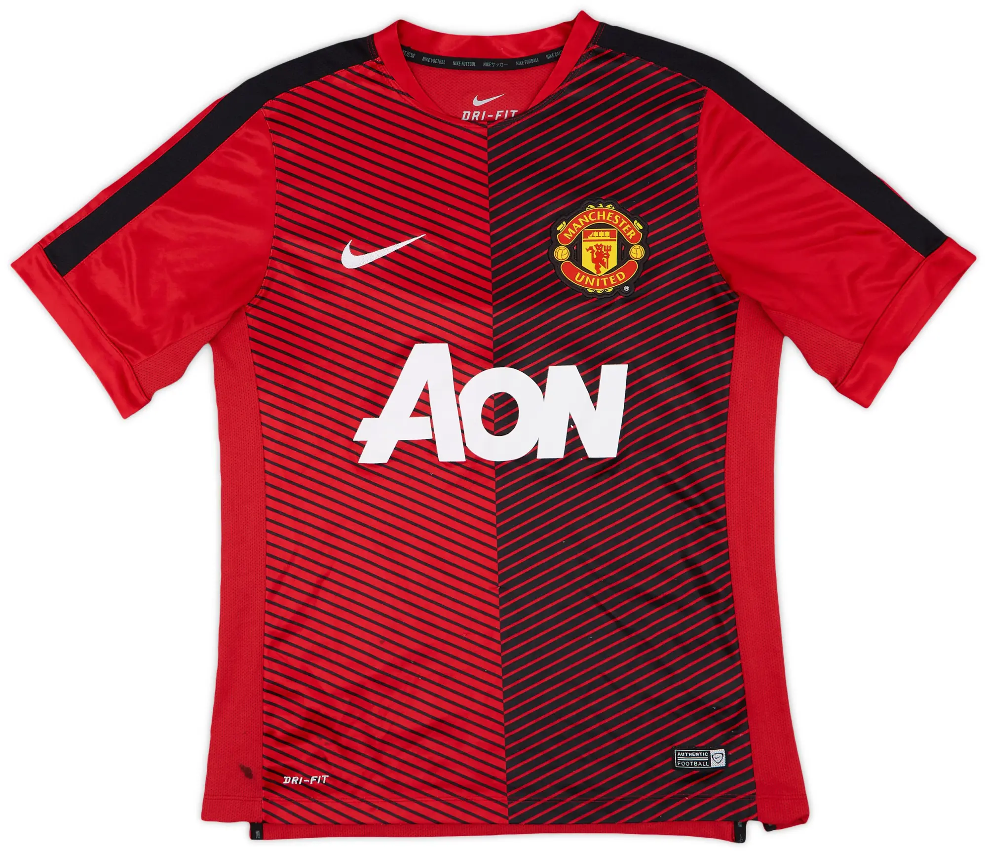 Nike Manchester United Boys SS Home Shirt 2014/15