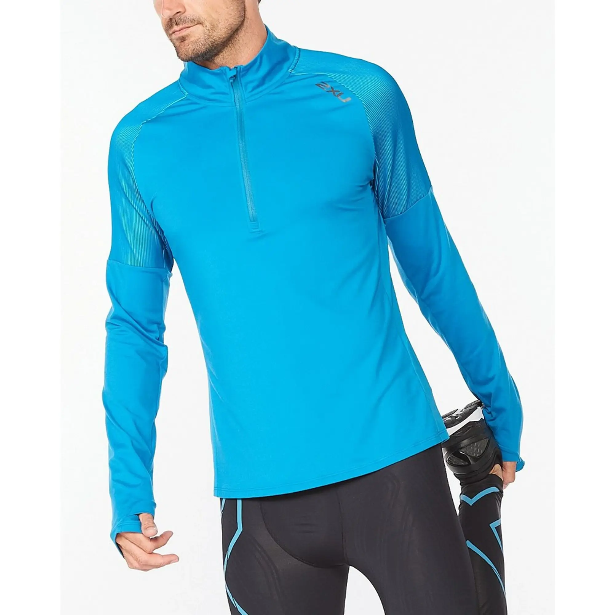 2xu Light Speed Half Zip Long Sleeve T-shirt
