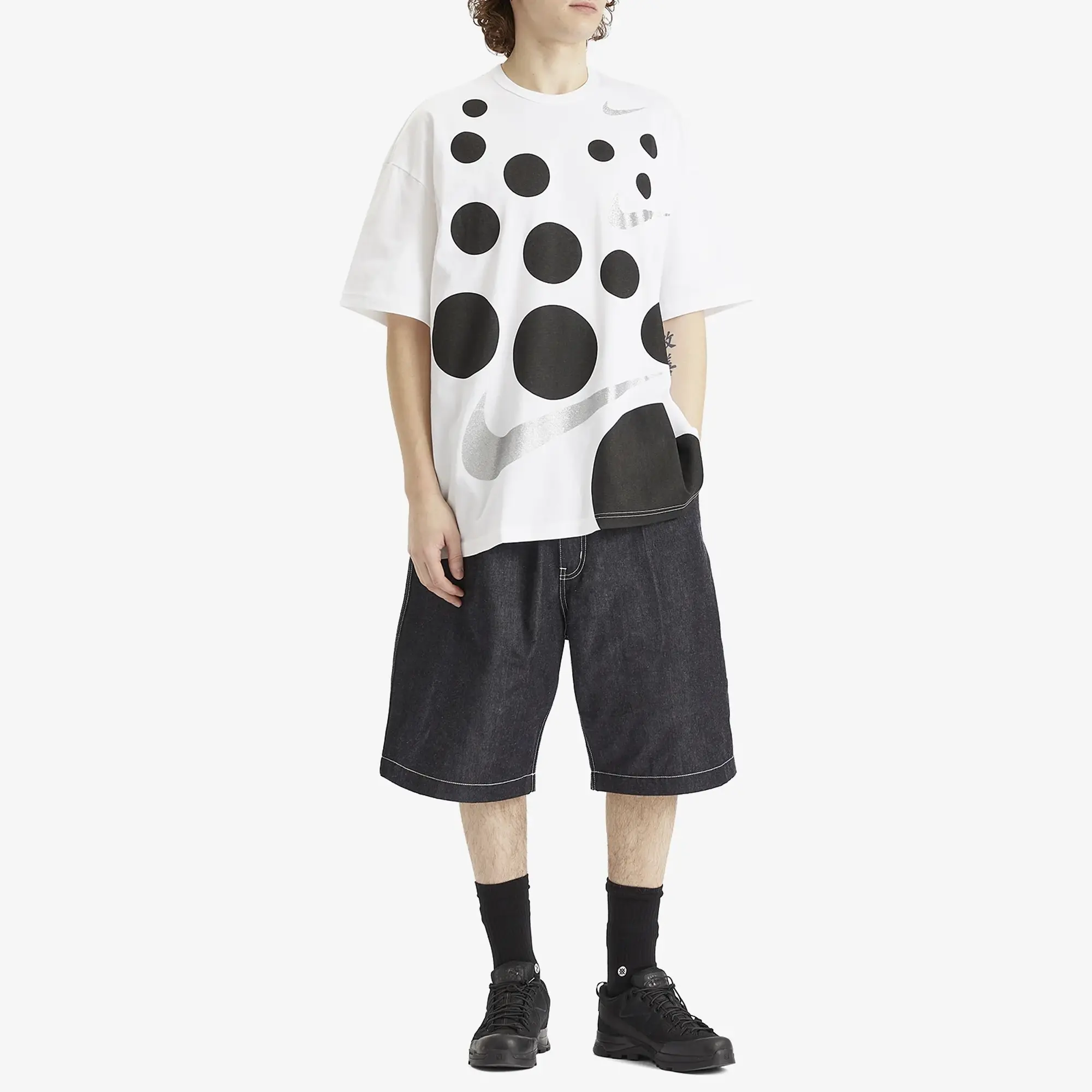 Comme des Garçons Black Men's x Nike Dot T-Shirt White