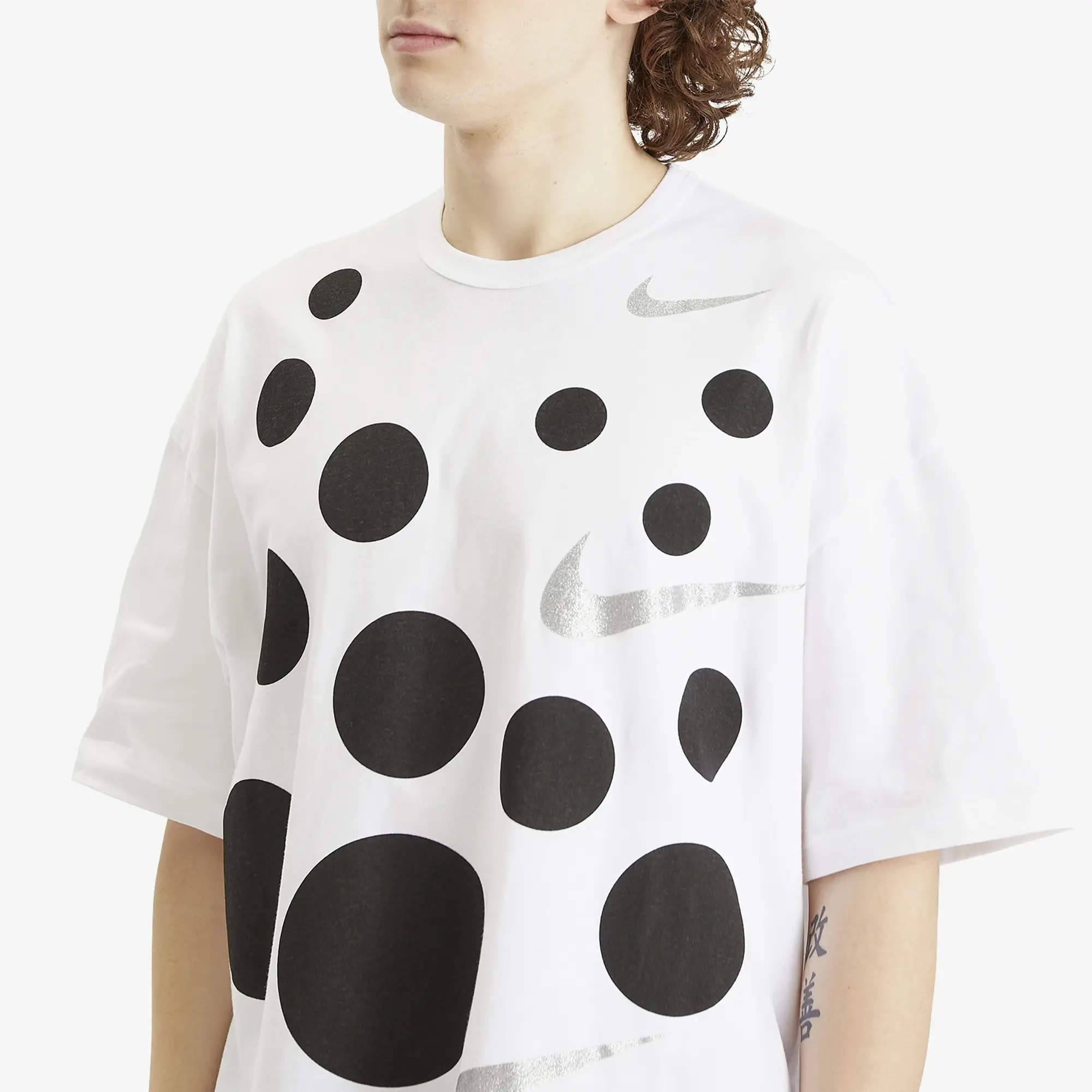Comme des Garçons Black Men's x Nike Dot T-Shirt White