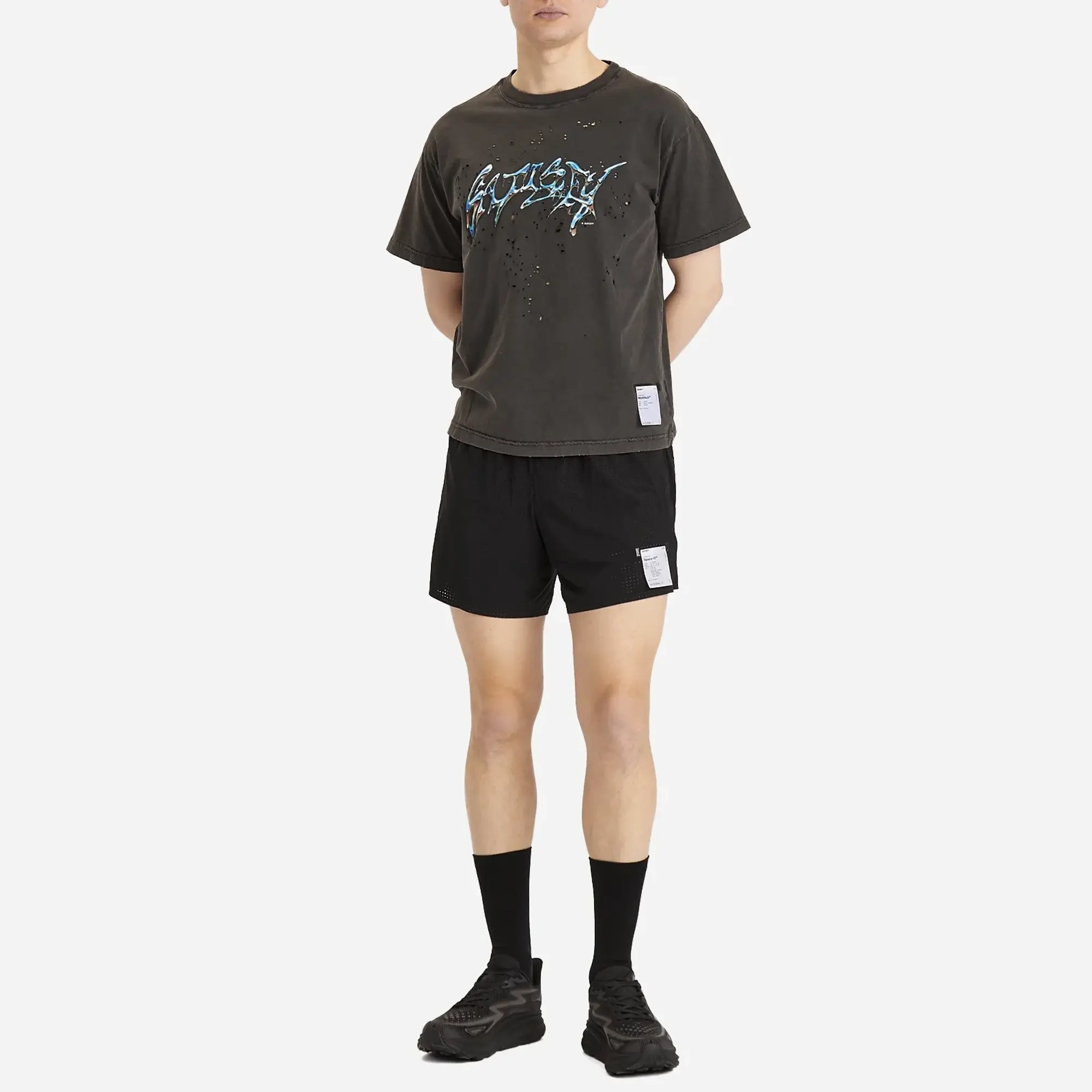 T-Shirt Satisfy Mothtech T-Shirt Unisex Aged Black M
