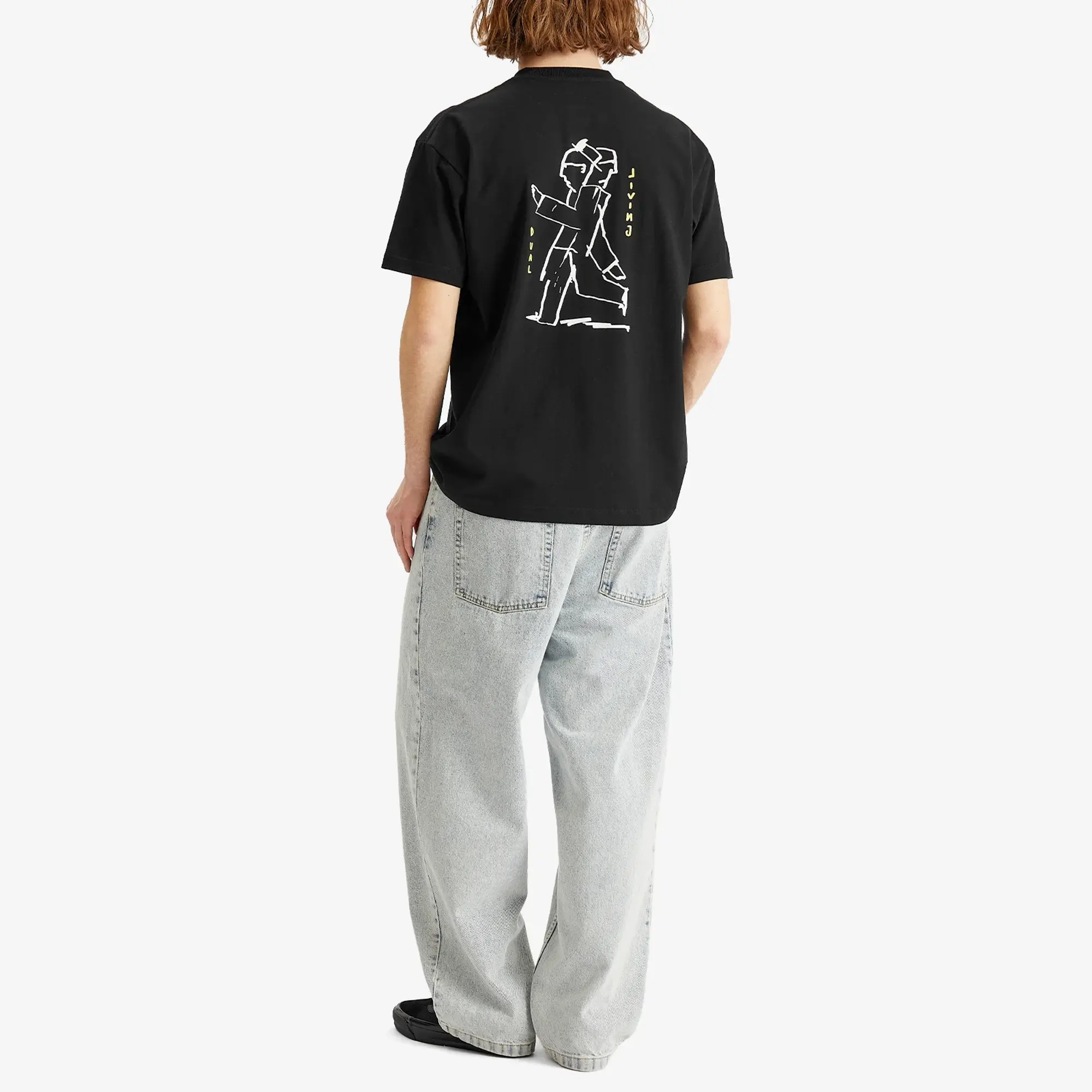 Polar Skate Co. Men's Dual Living T-Shirt Black