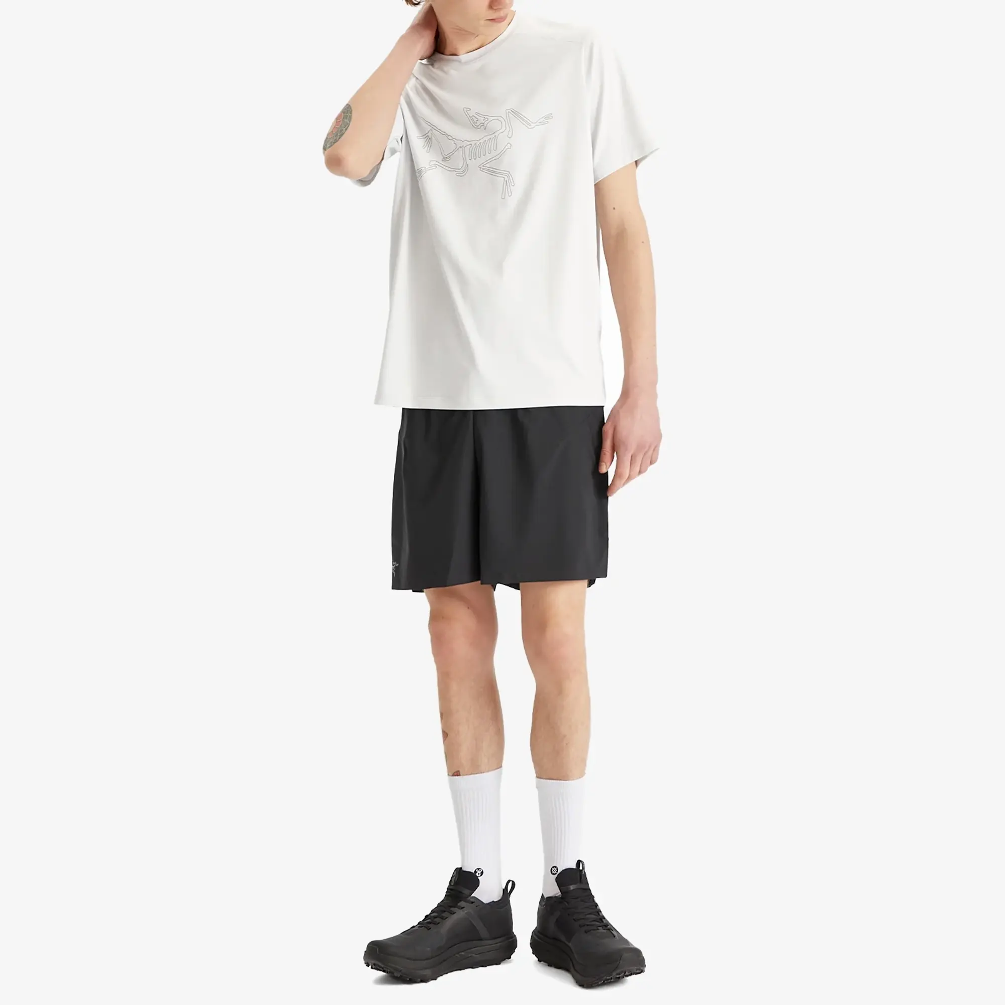 Arc'teryx Men's Cormac Logo T-Shirt Atmos Heather