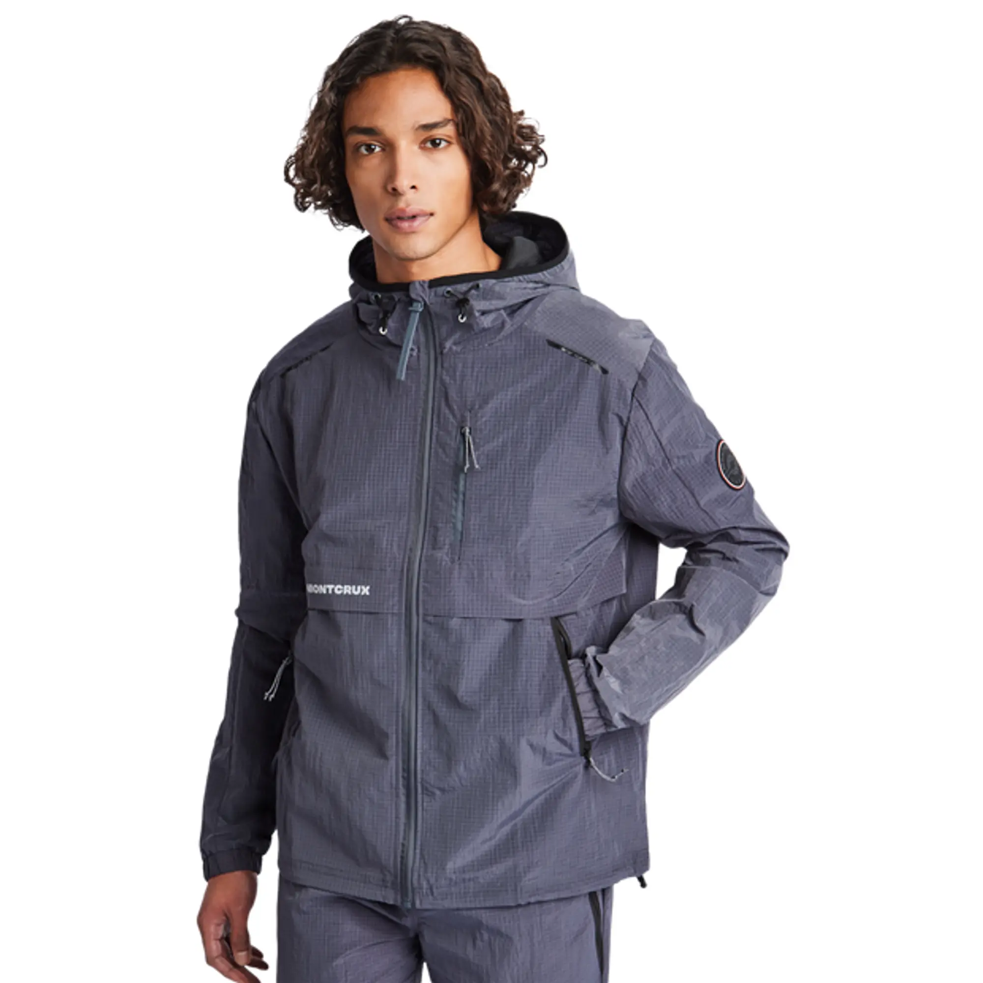 Montcrux Concept Men Track Tops - Grey
