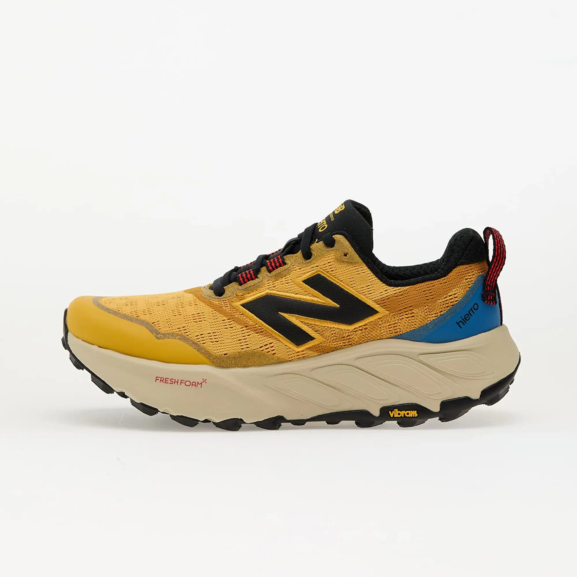 New Balance Men's Fresh Foam X Hierro v9 in Orange/Black/Blue Synthetic