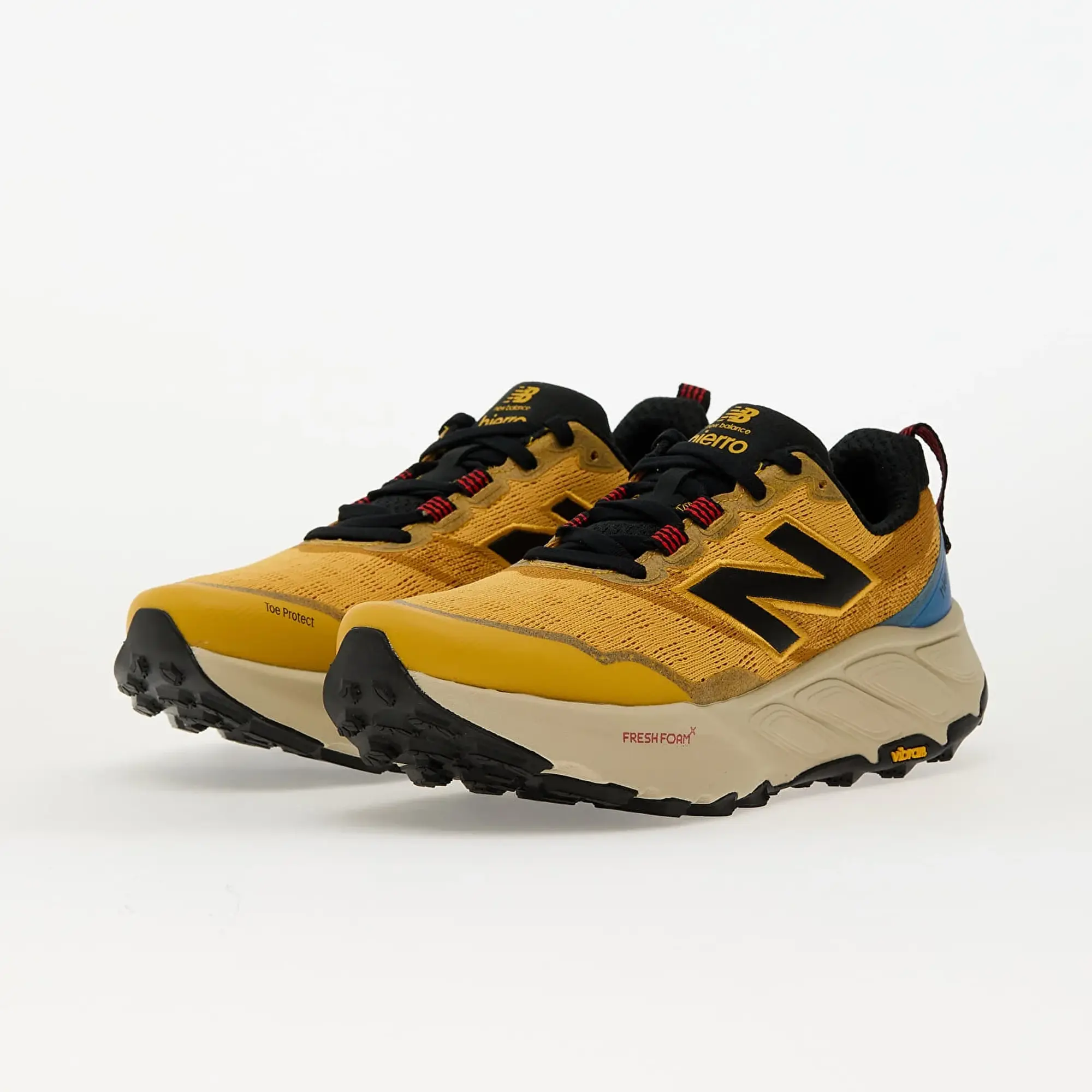 New Balance Men's Fresh Foam X Hierro v9 in Orange/Black/Blue Synthetic