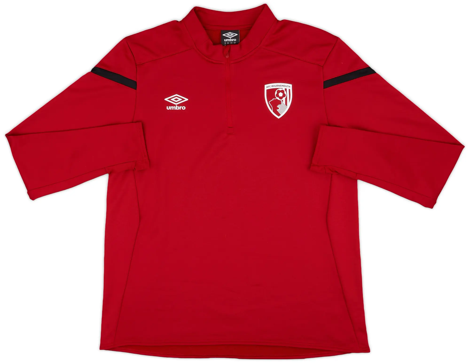 2019-20 Bournemouth Umbro 1/4 Zip Drill Top - 9/10 - (XL)
