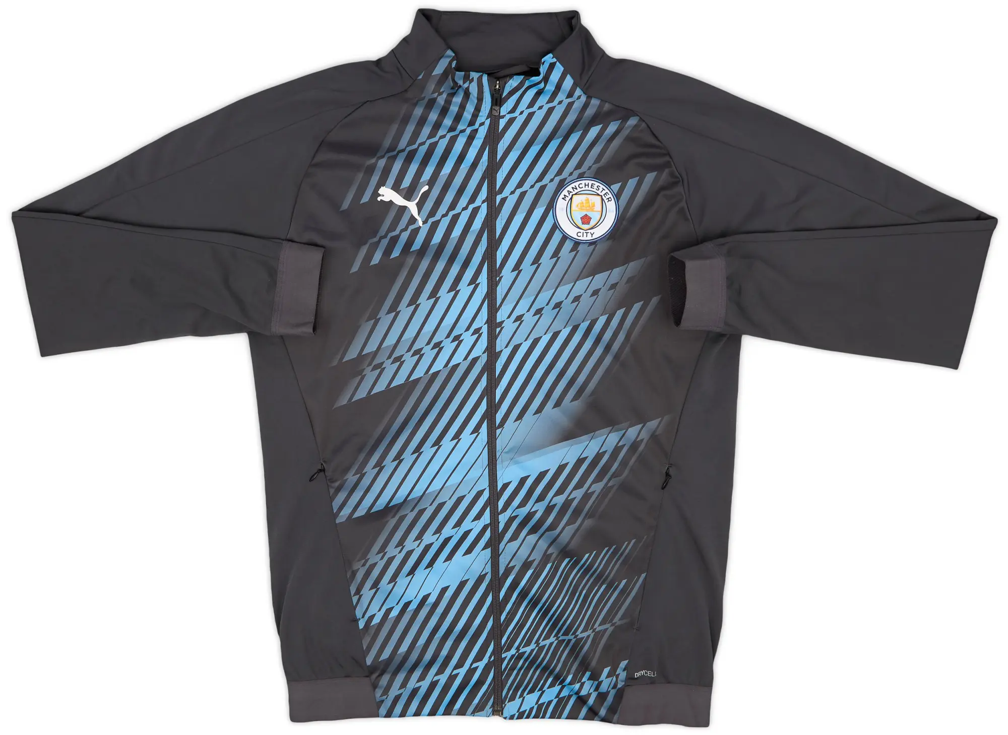 2019-20 Manchester City Puma Track Jacket - 9/10 - (M)