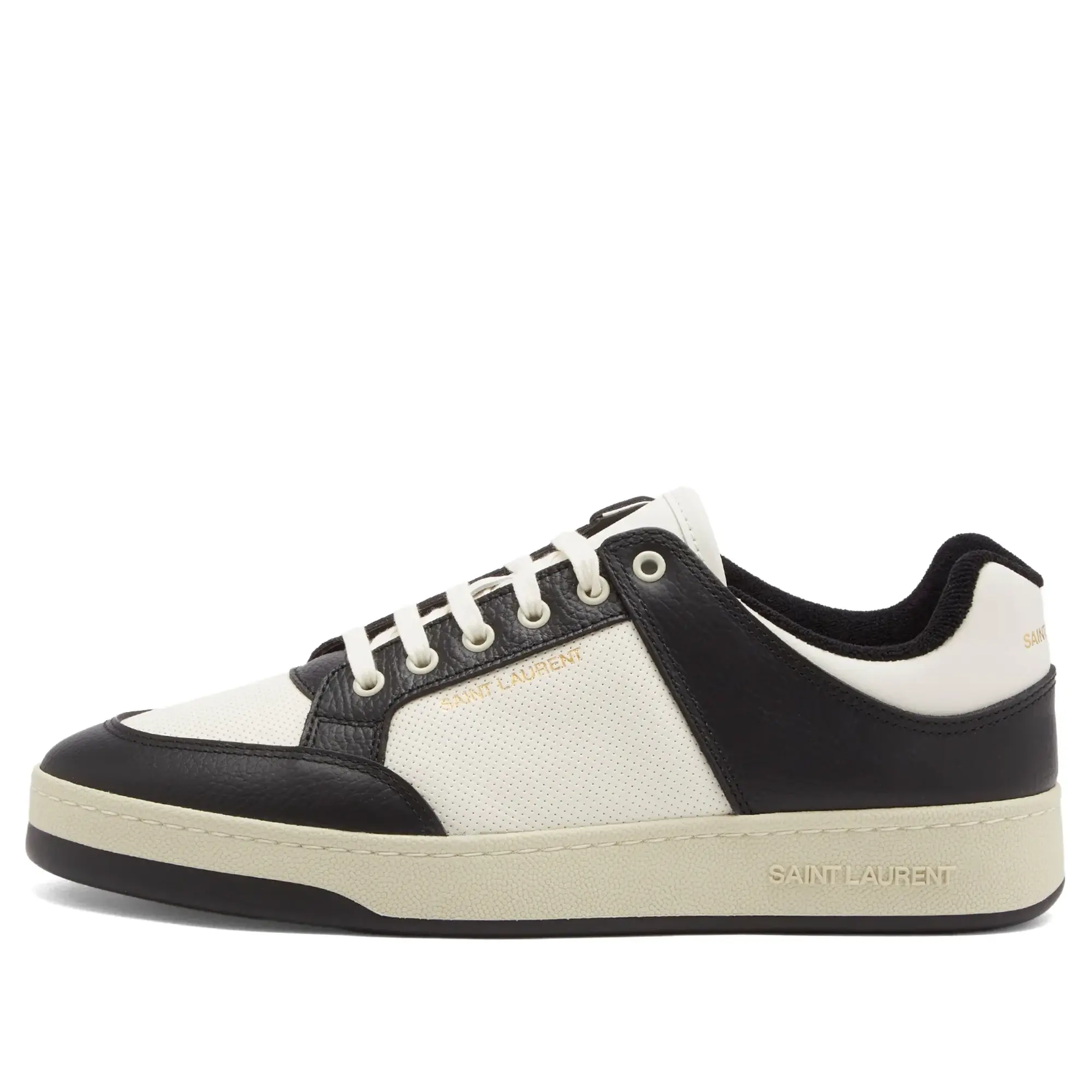 Saint Laurent Men's SL61 Sneaker Coffee White/Nero