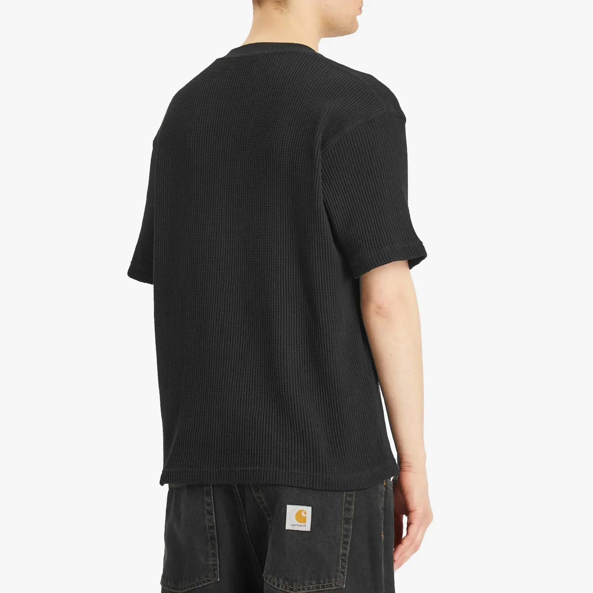 Pleasures Men's Twitch Waffle T-Shirt Black