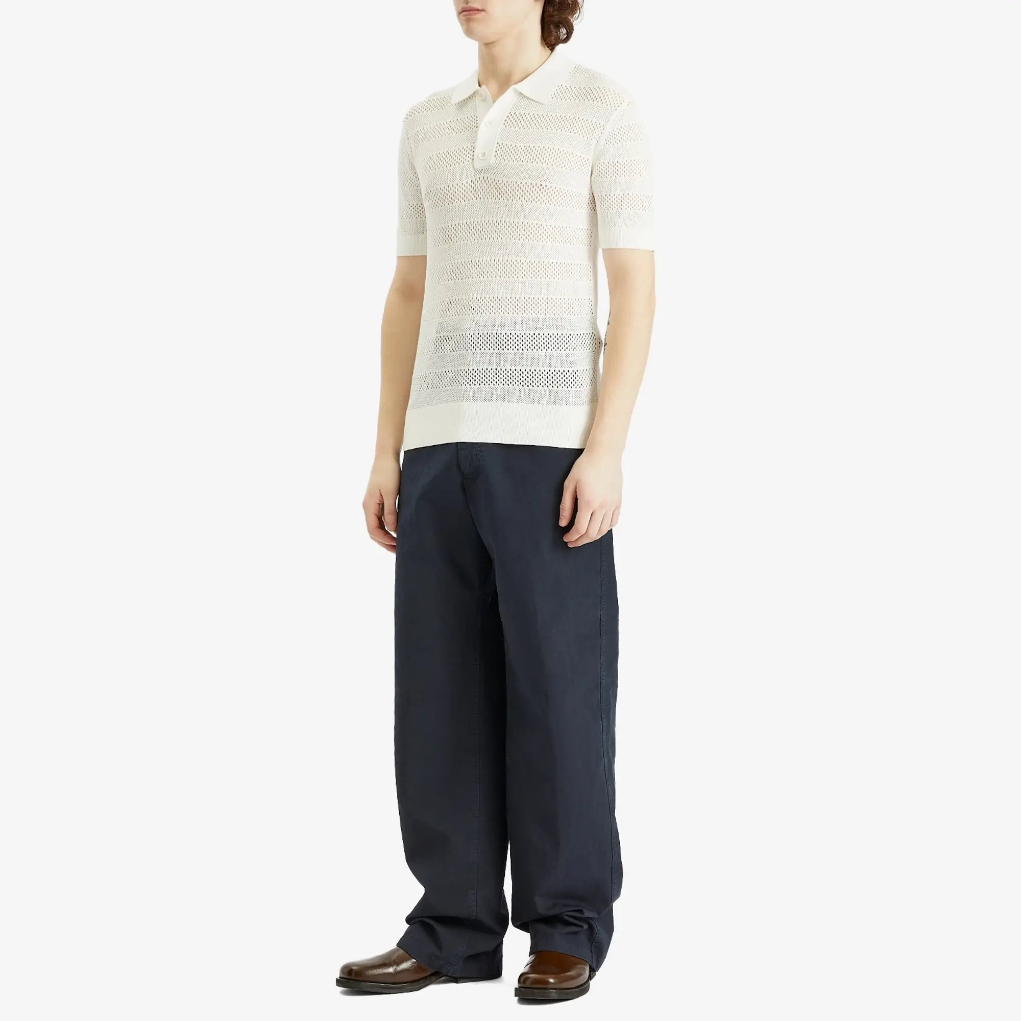 Dries Van Noten Men's Pynam Chino Trousers Navy