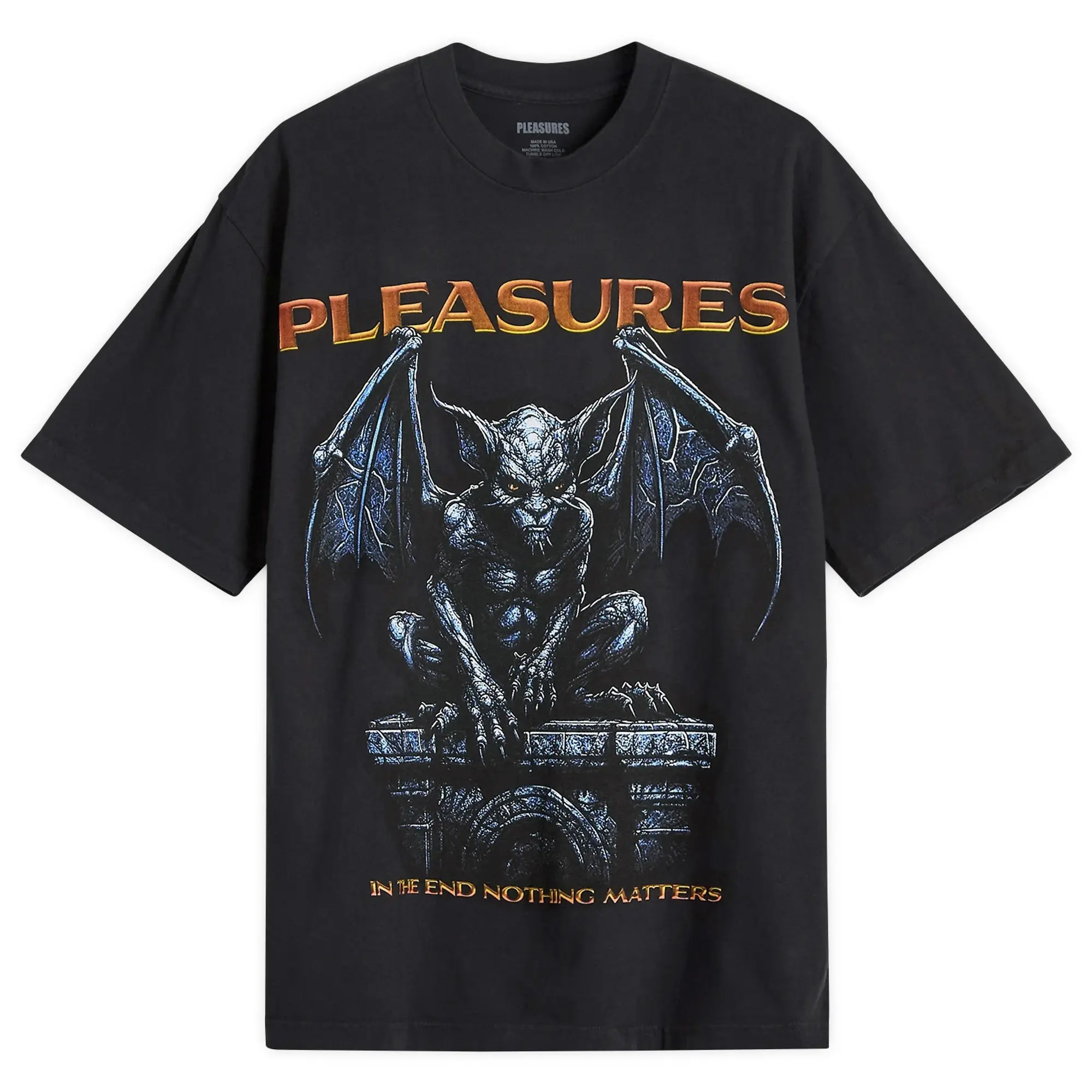 Pleasures Men's Gargoyle T-Shirt Black Edge