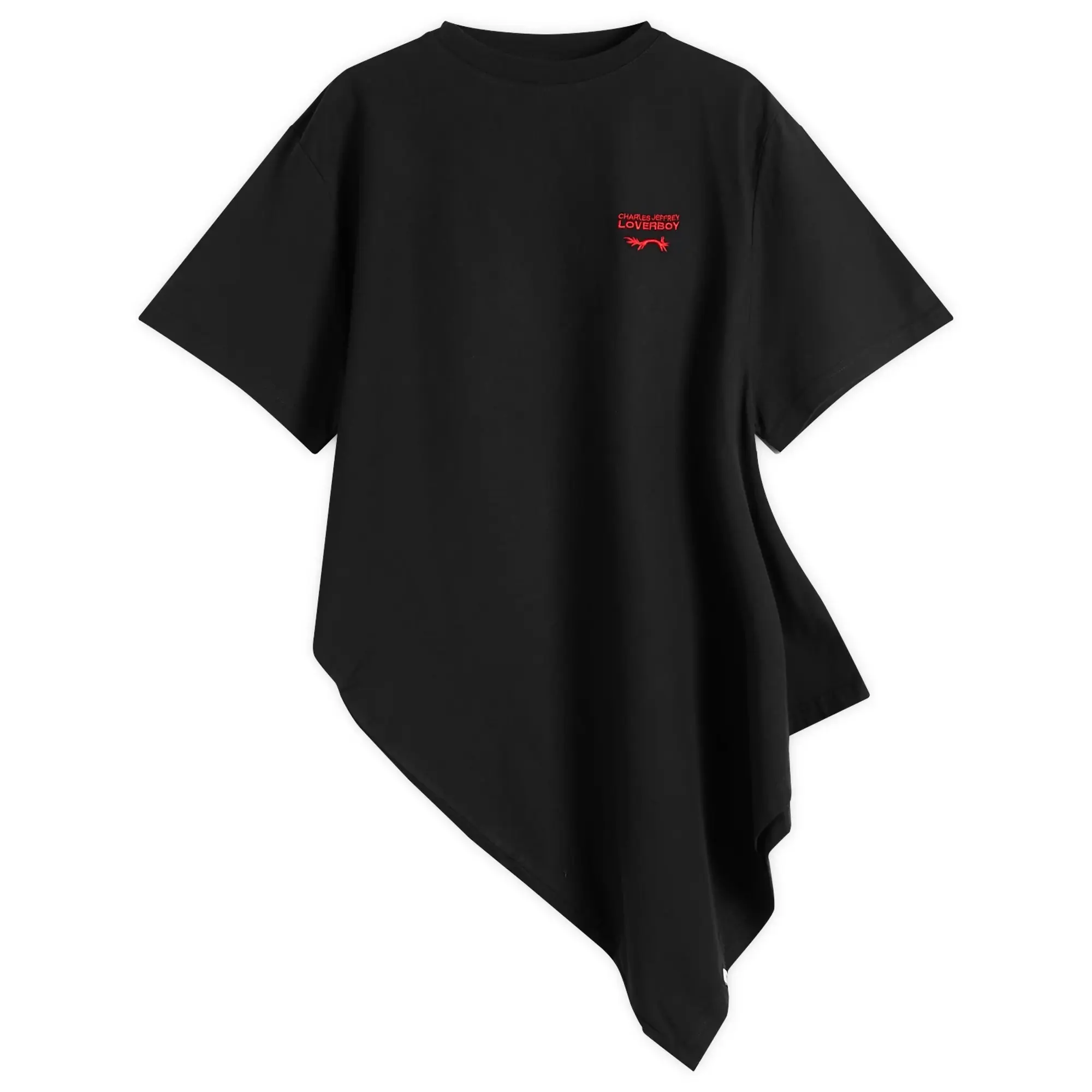 Charles Jeffrey Women's Topsy Turvy Tee Black
