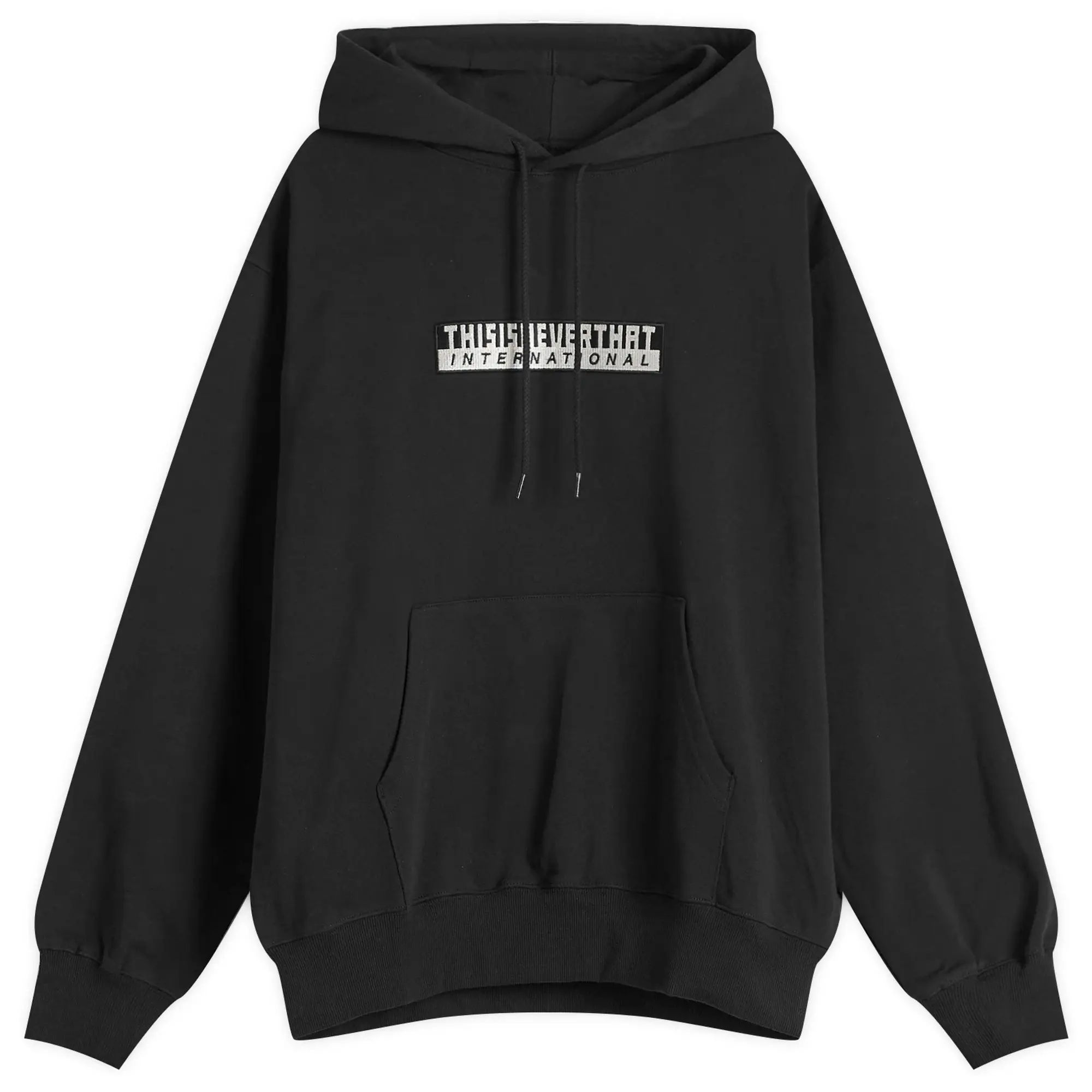 thisisneverthat Men's Tnt International Hoodie Black