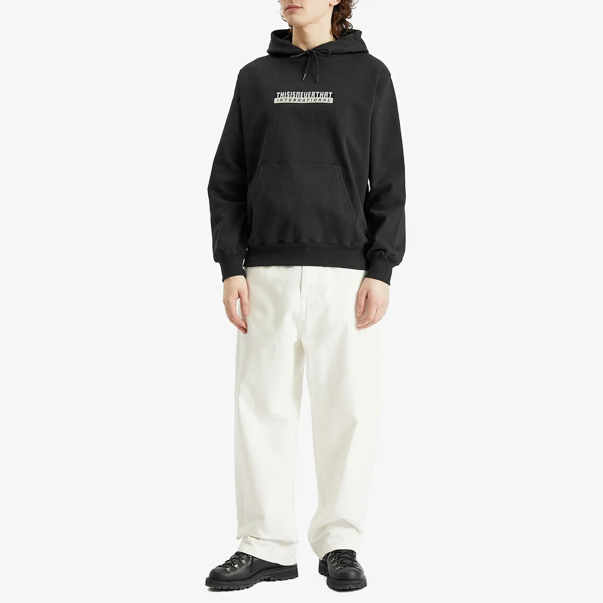 thisisneverthat Men's Tnt International Hoodie Black