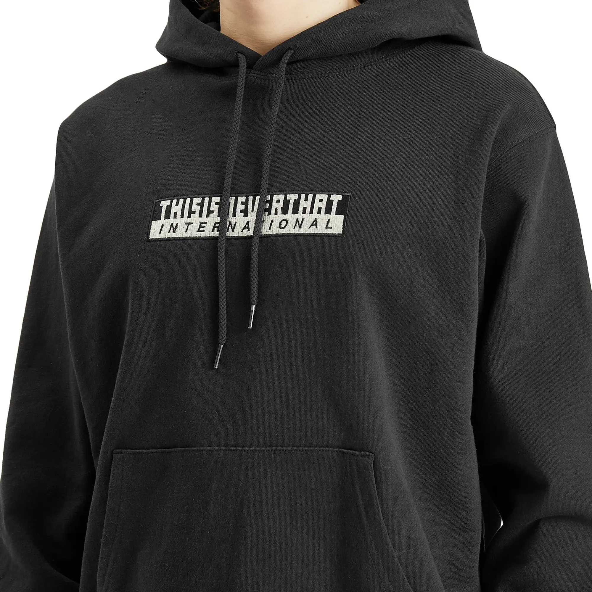 thisisneverthat Men's Tnt International Hoodie Black