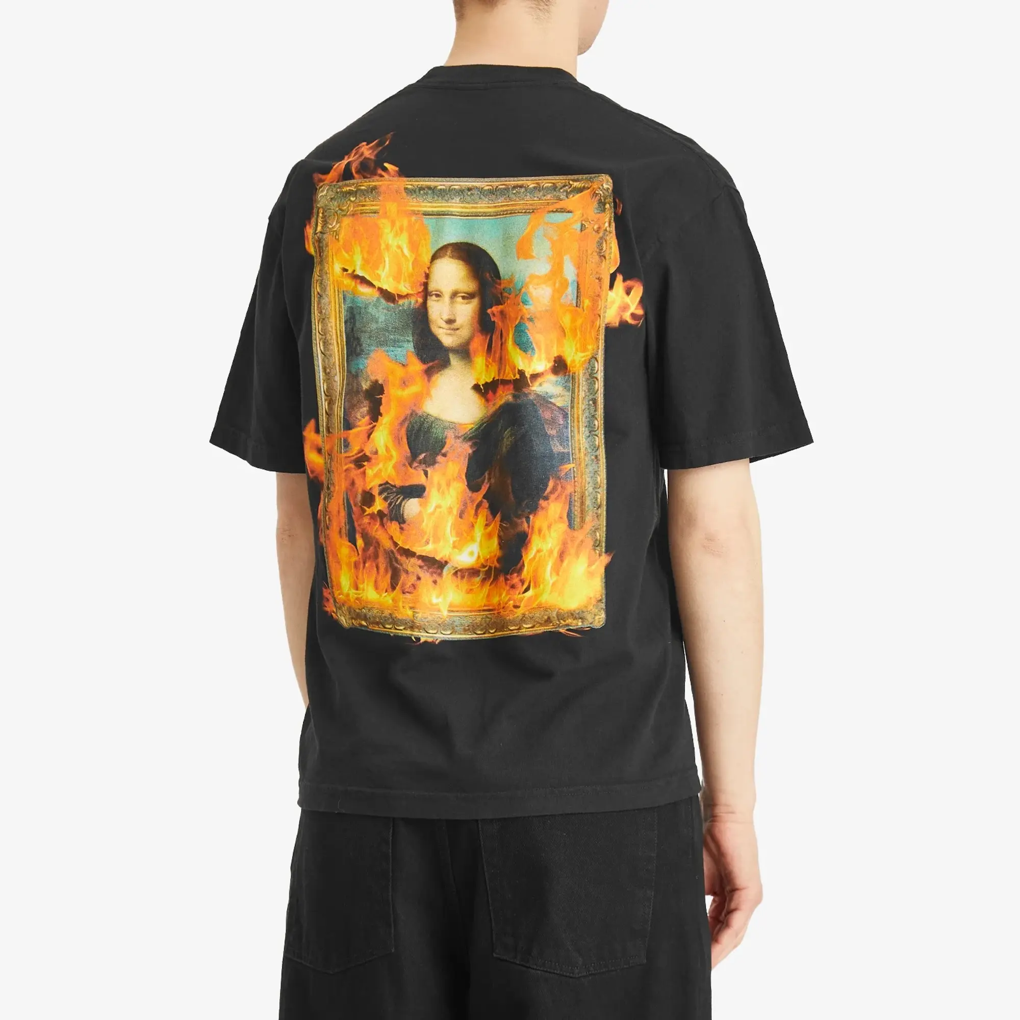 Pleasures Men's Burn Again T-Shirt Black
