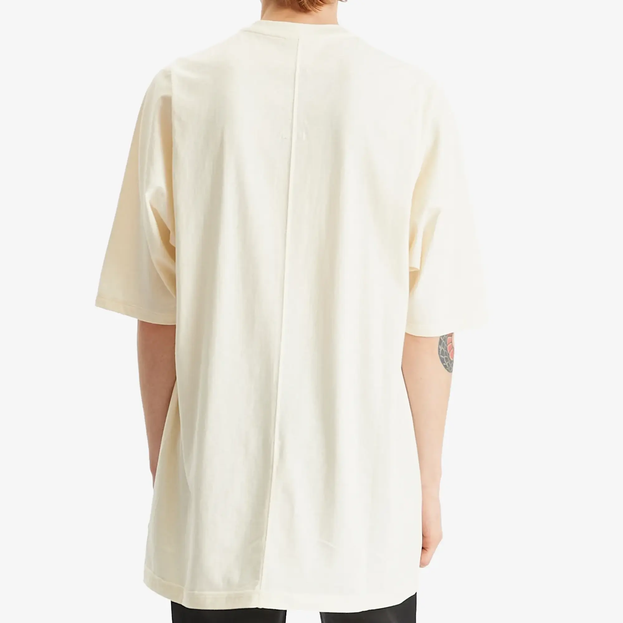 Rick Owens Men's Jumbo T-Shirt Natural/Black