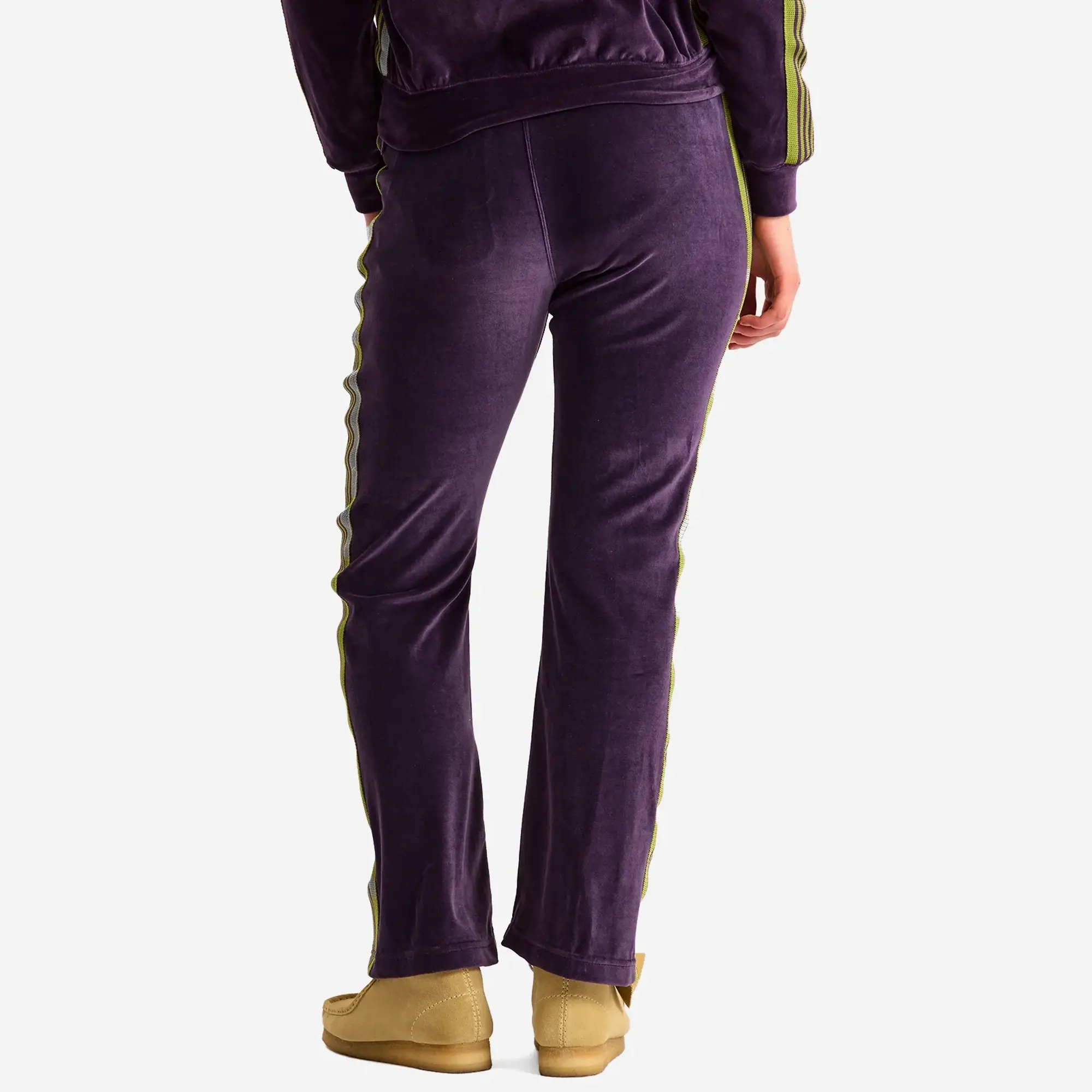 Needles Women's Boot-Cut Track Pant Purple