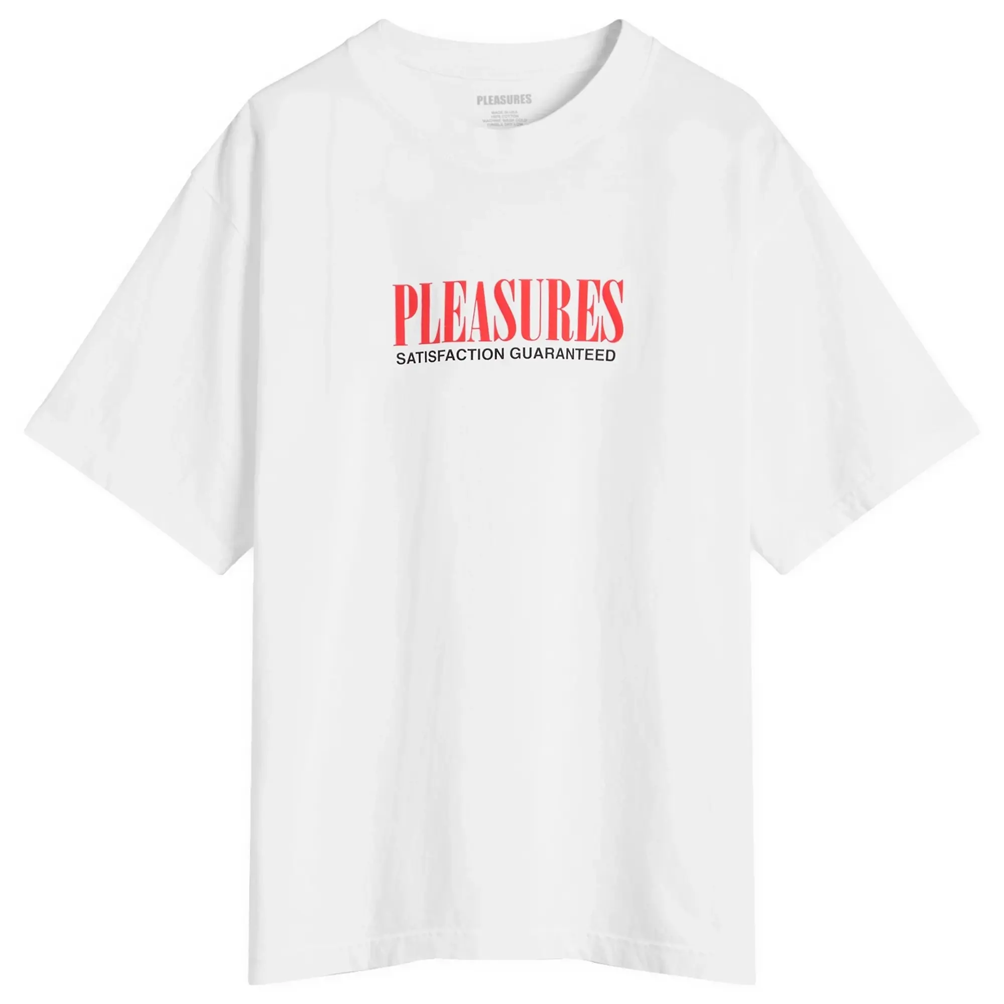 Pleasures Men's Satisfaction T-Shirt White