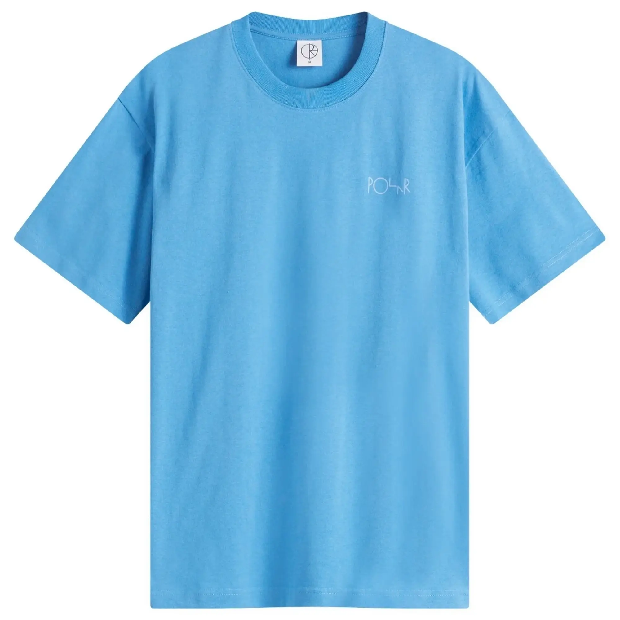 Polar Skate Co. Men's Stroke Logo Contrast T-Shirt French Blue