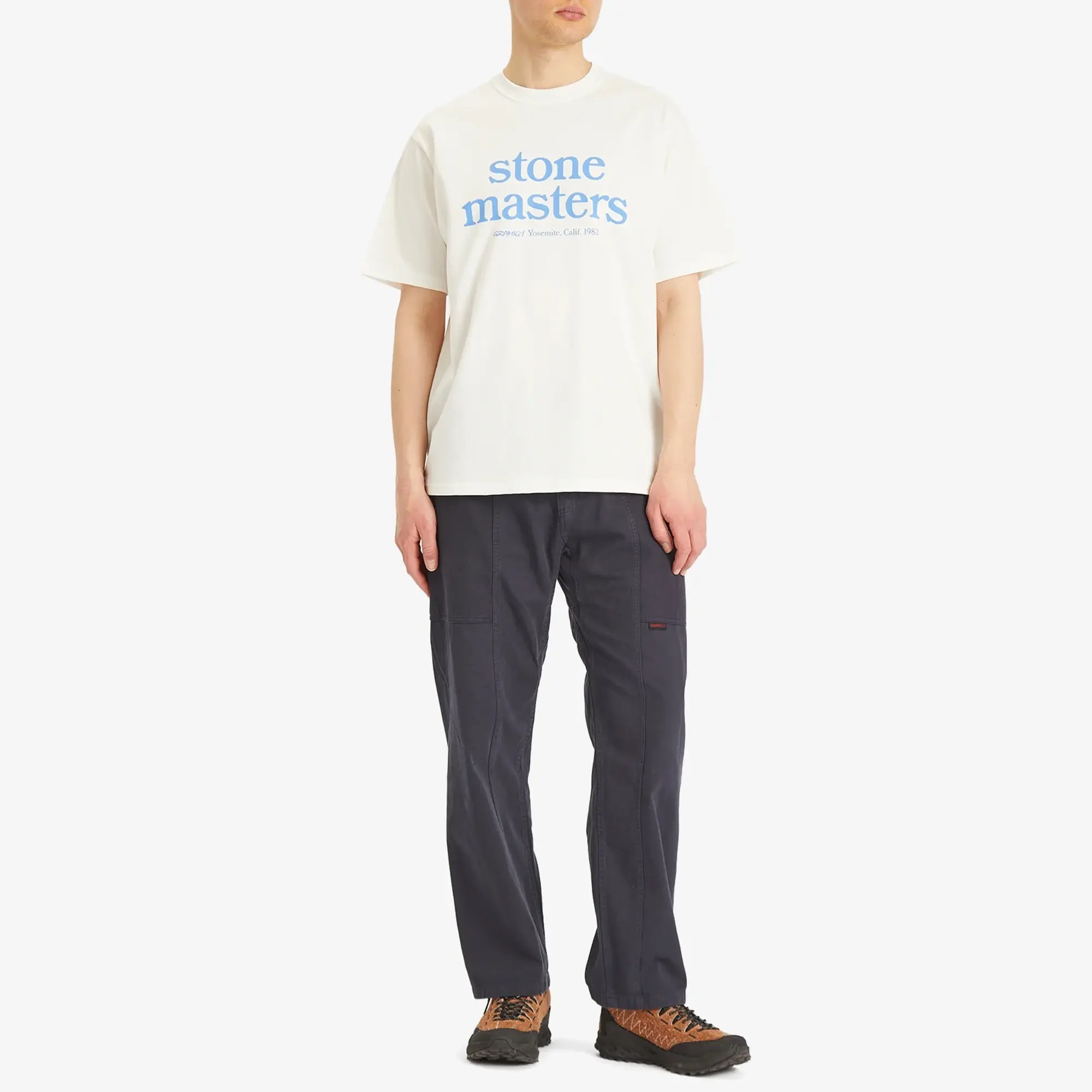Gramicci Men's Stonemasters T-Shirt White