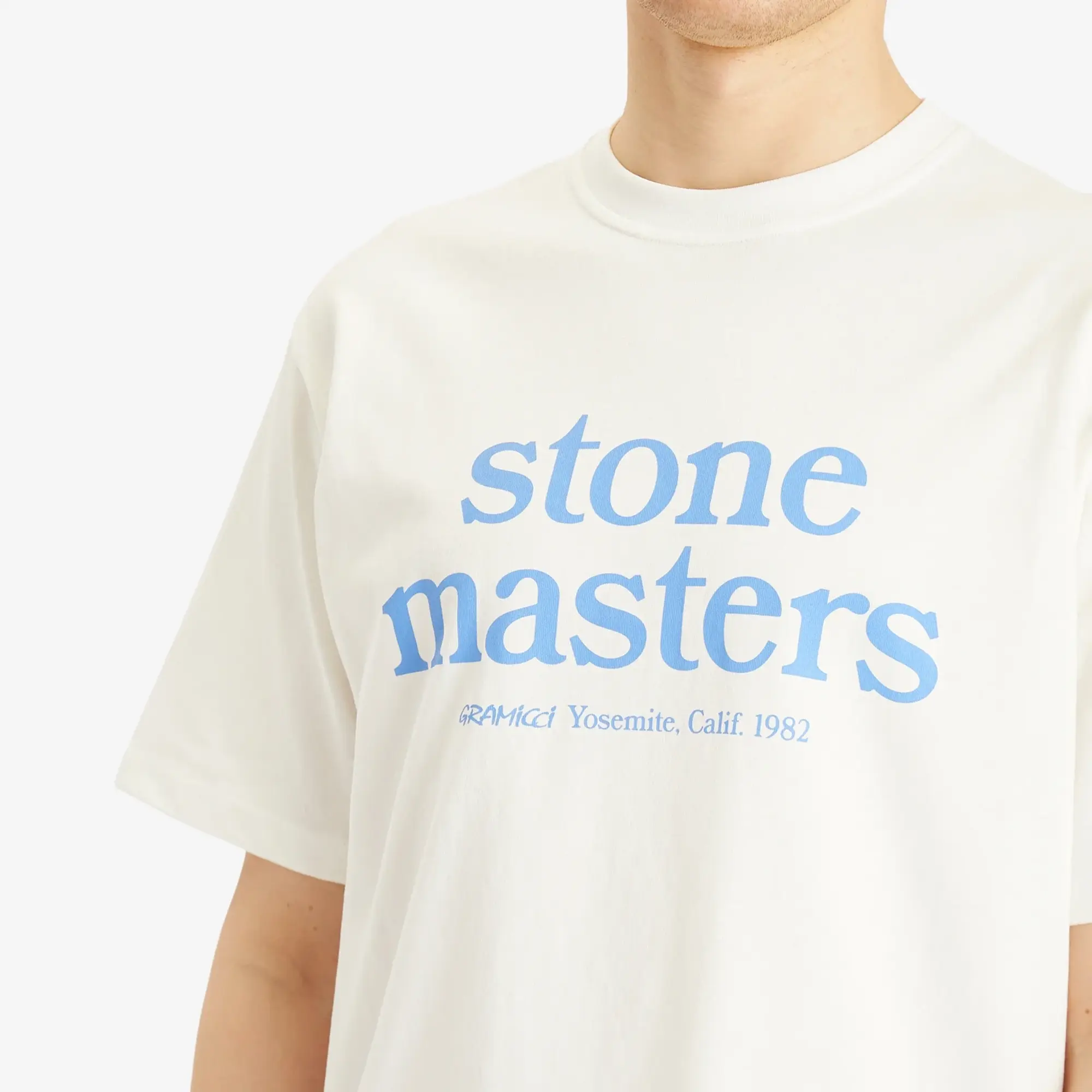 Gramicci Men's Stonemasters T-Shirt White