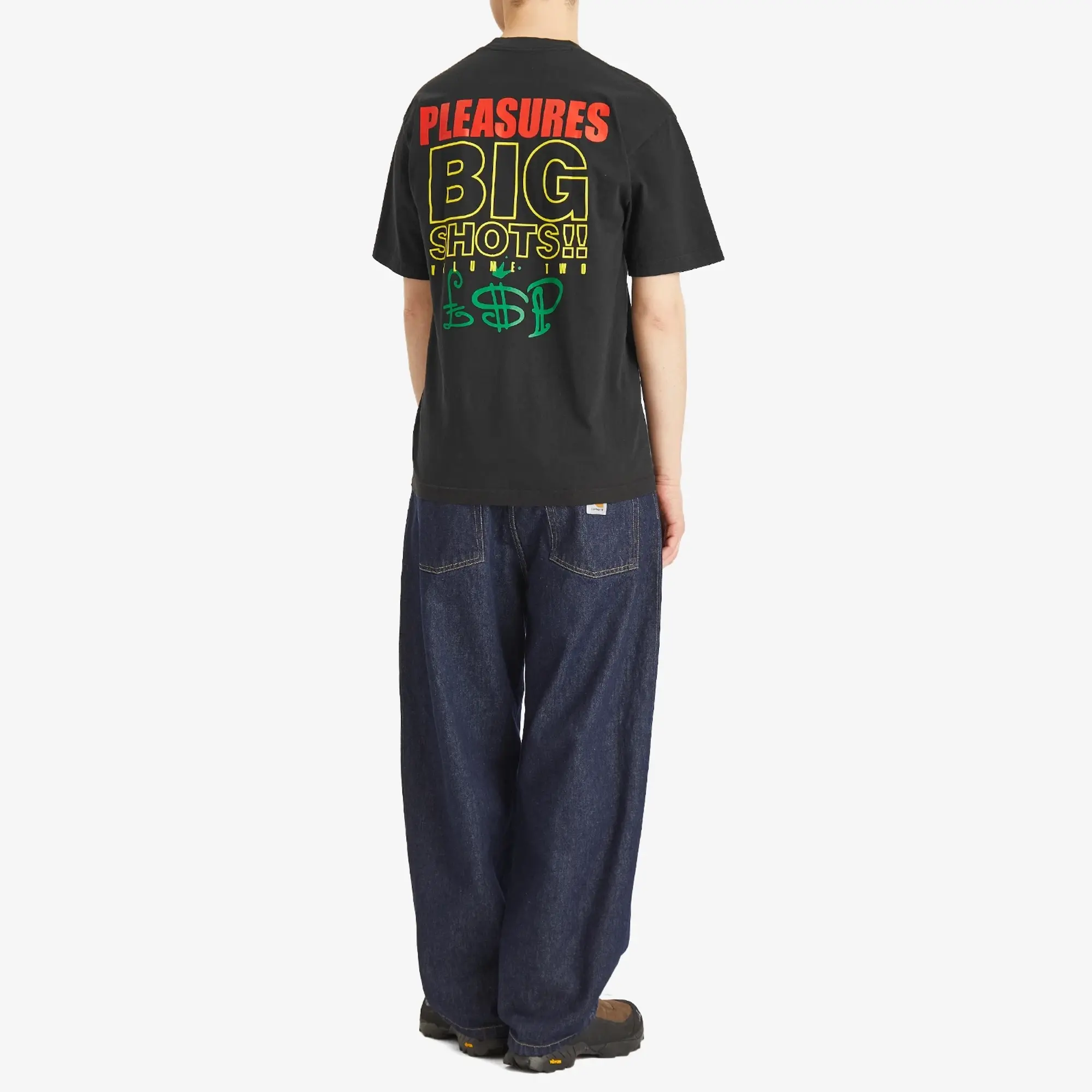 Pleasures Men's x Lee Scratch Perry T-Shirt Black