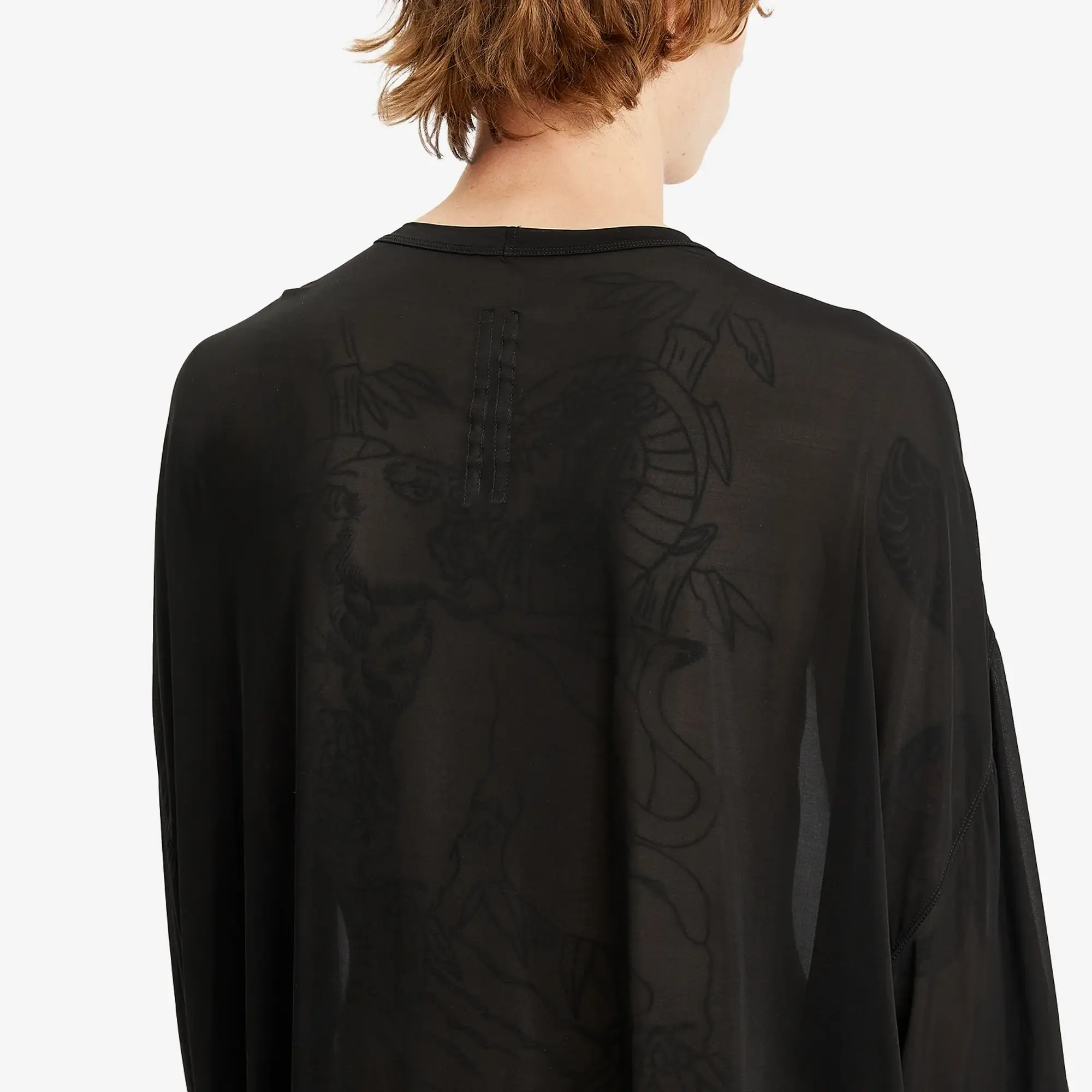Rick Owens Men's Tommy T-Shirt Black
