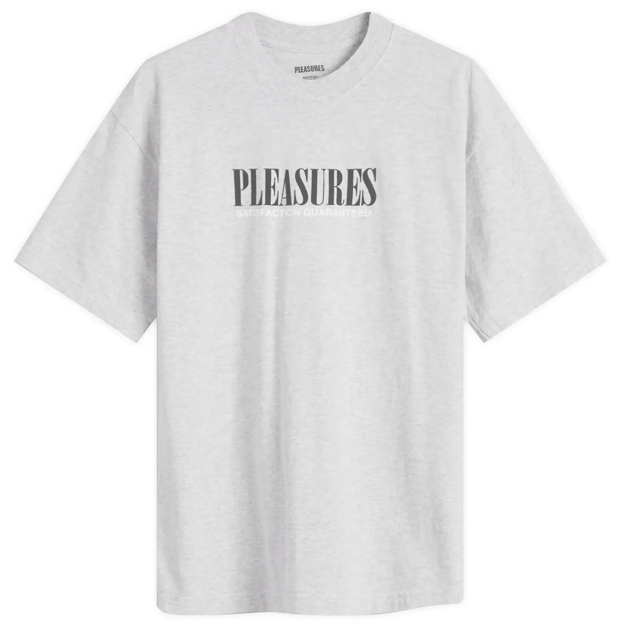 Pleasures Men's Satisfaction T-Shirt Grey