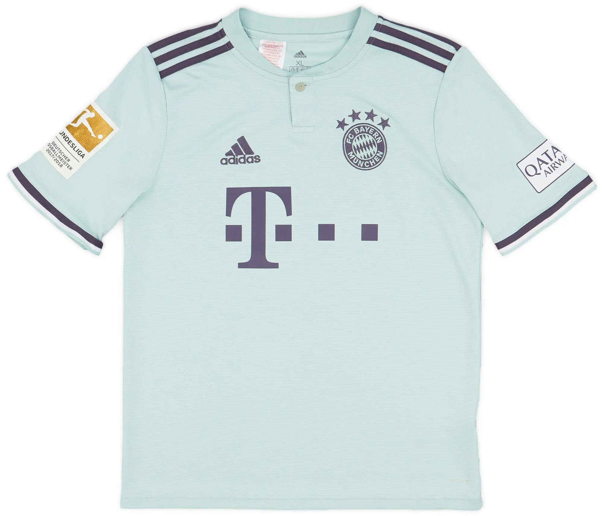 adidas 2018-19 Bayern Munich Away Shirt - 7/10 - (XL.Boys)