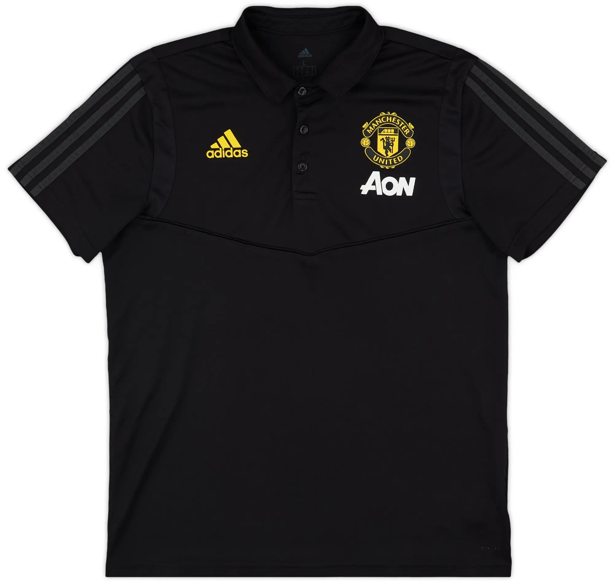 2019-20 Manchester United adidas Polo Shirt - 9/10 - (L)