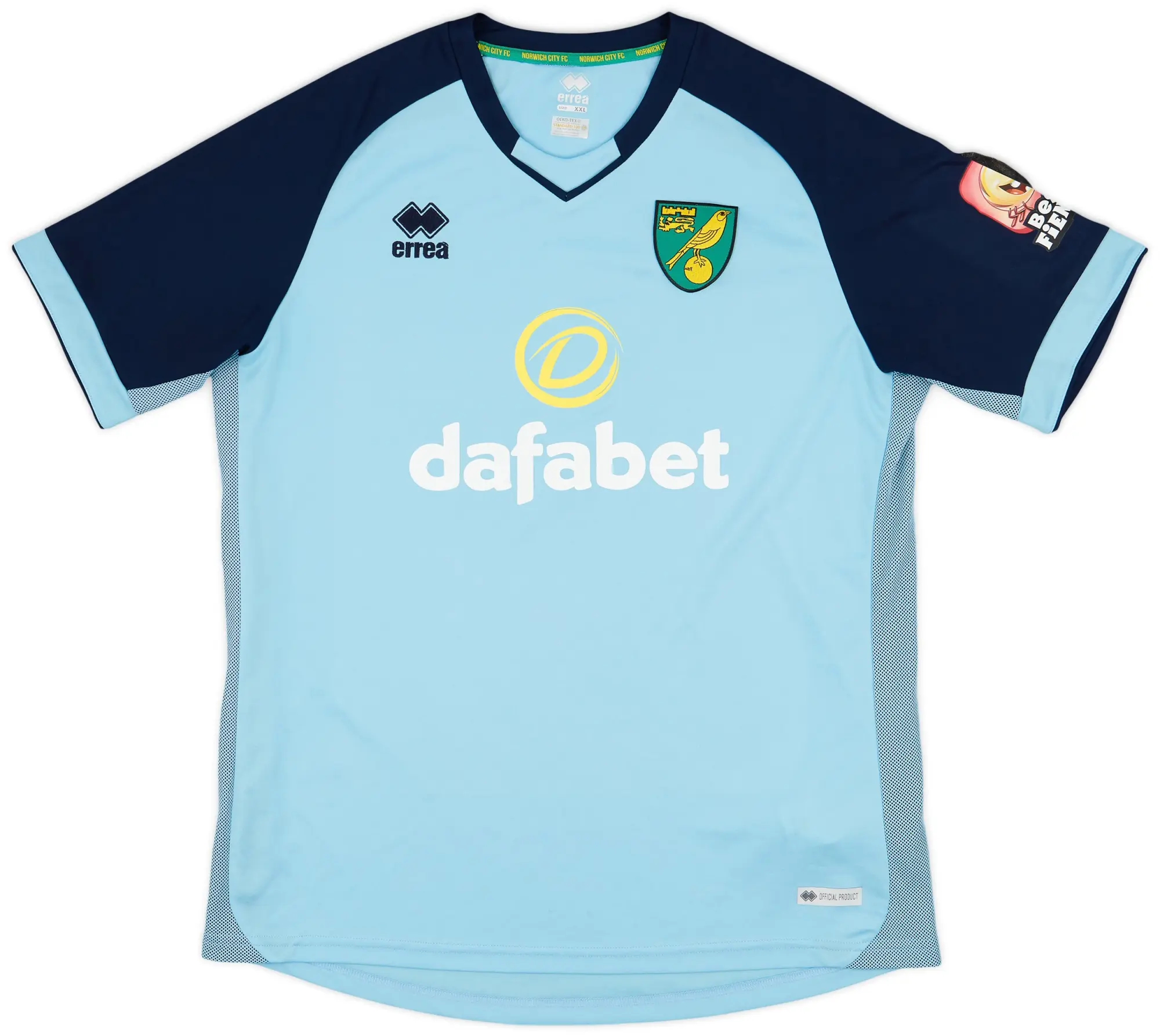 Errea 2019-20 Norwich S/S GK Shirt - 9/10 - (XXL)