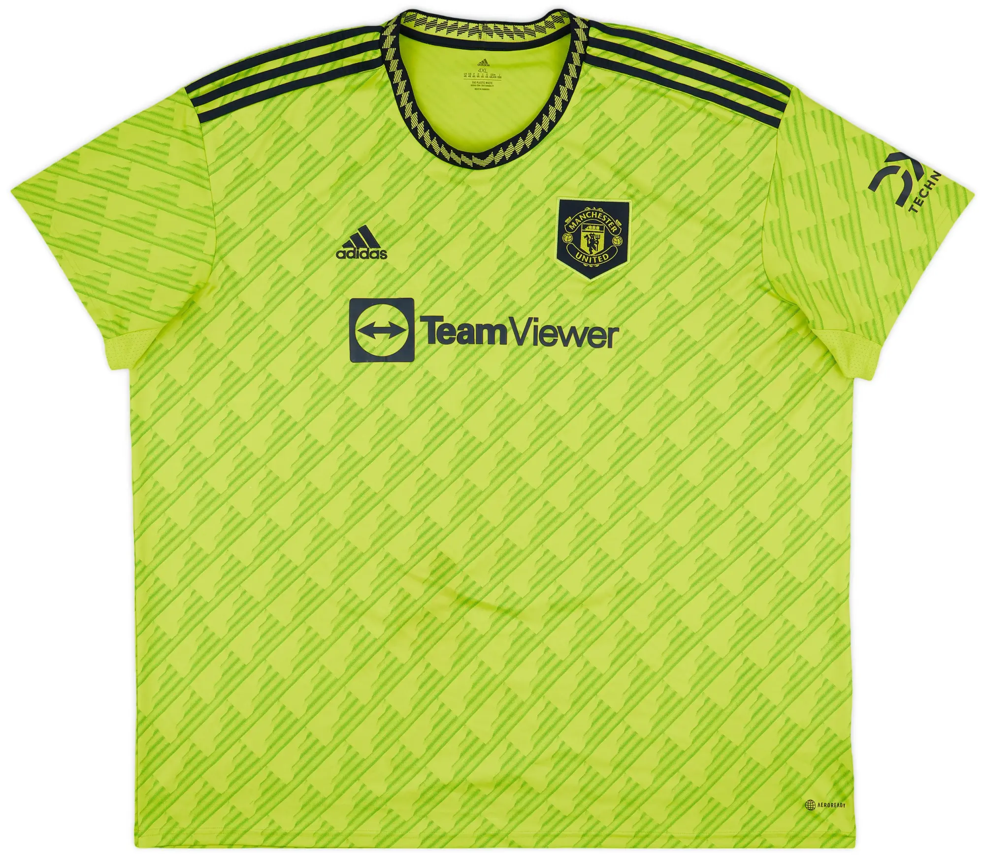 adidas 2022-23 Manchester United Third Shirt - 9/10 - (4XL)
