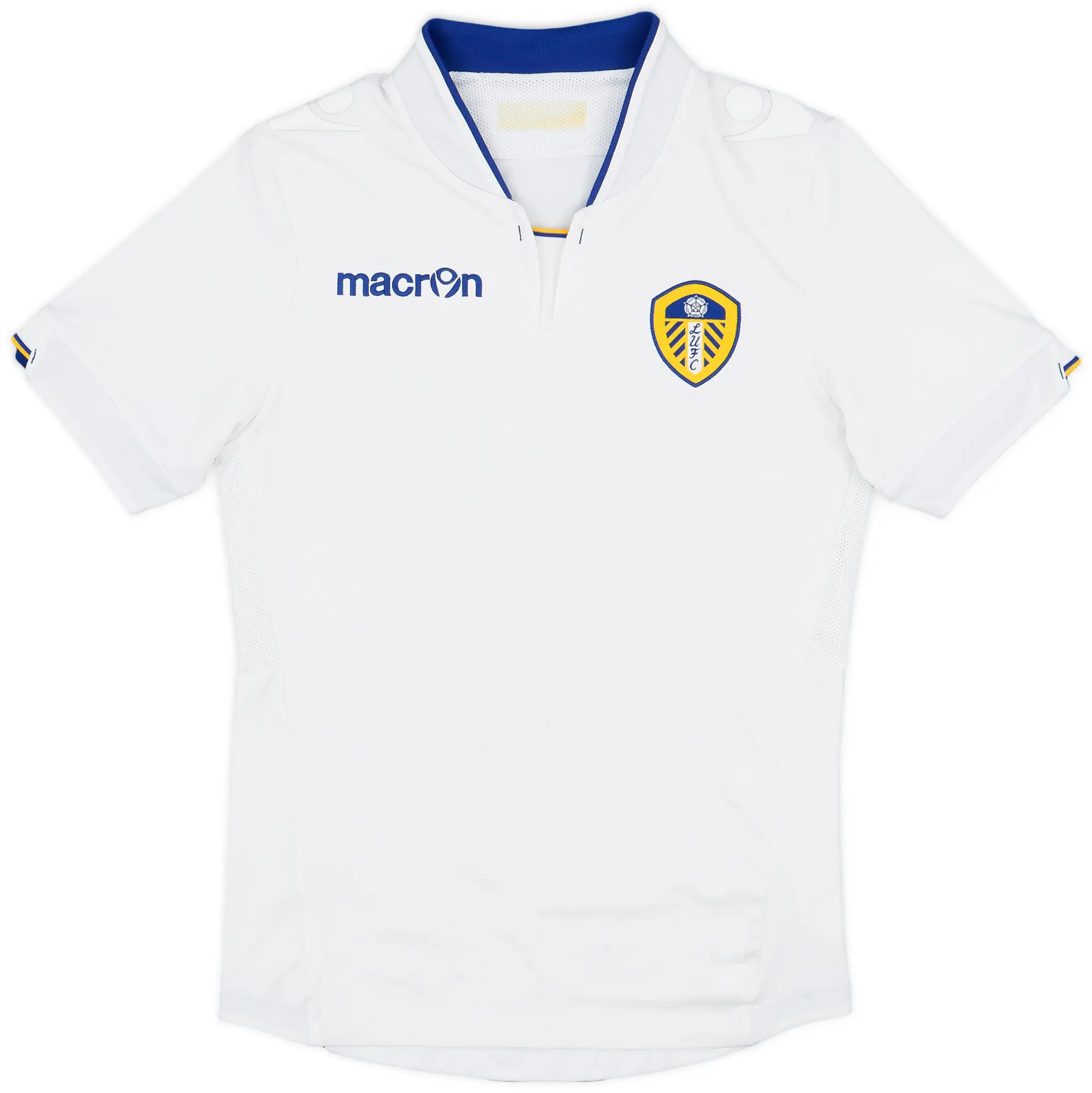 Macron 2014-15 Leeds United Home Shirt - 8/10 - (M)