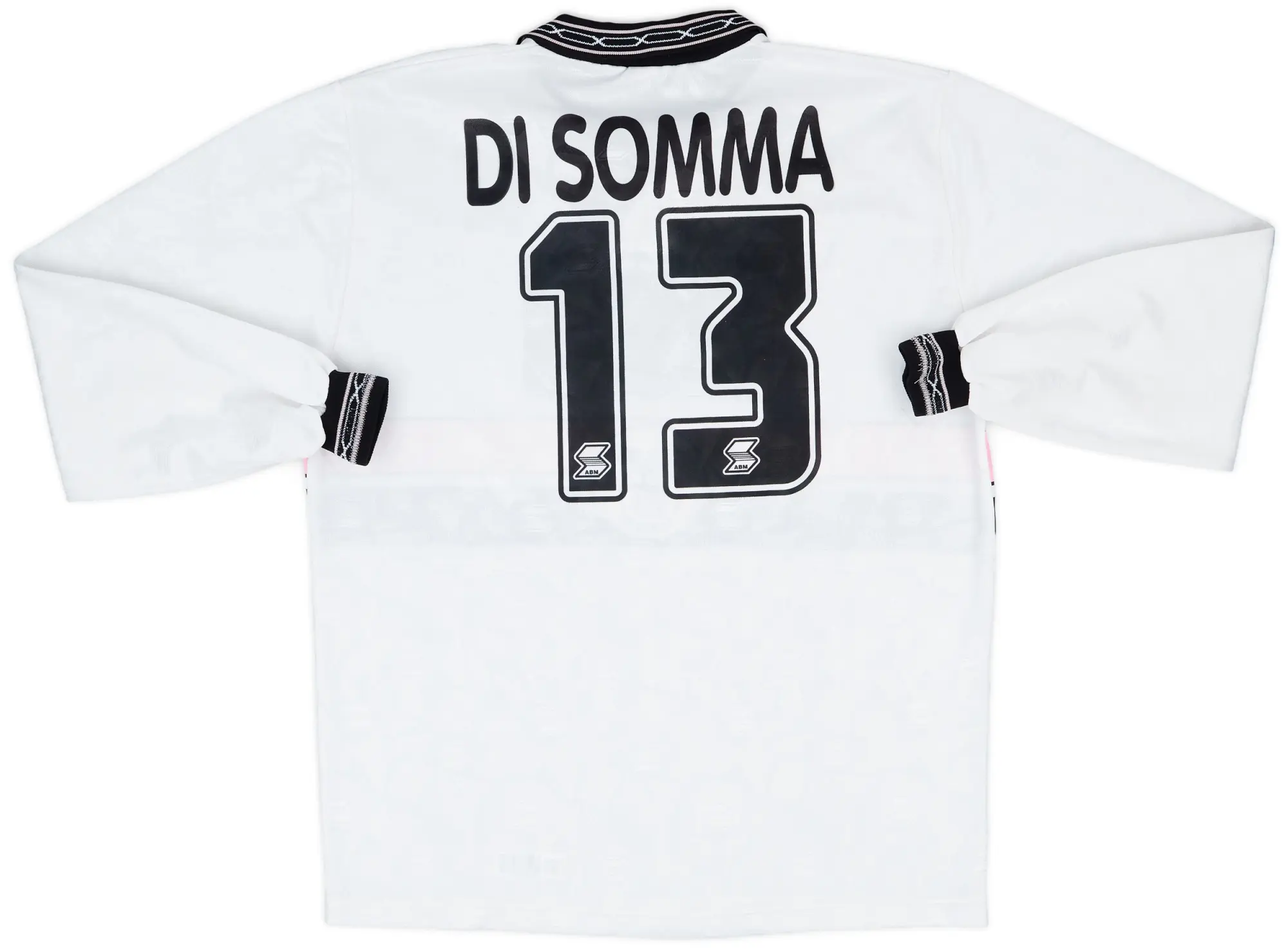 1995-96 Palermo Match Issue Away L/S Shirt Di Somma #13