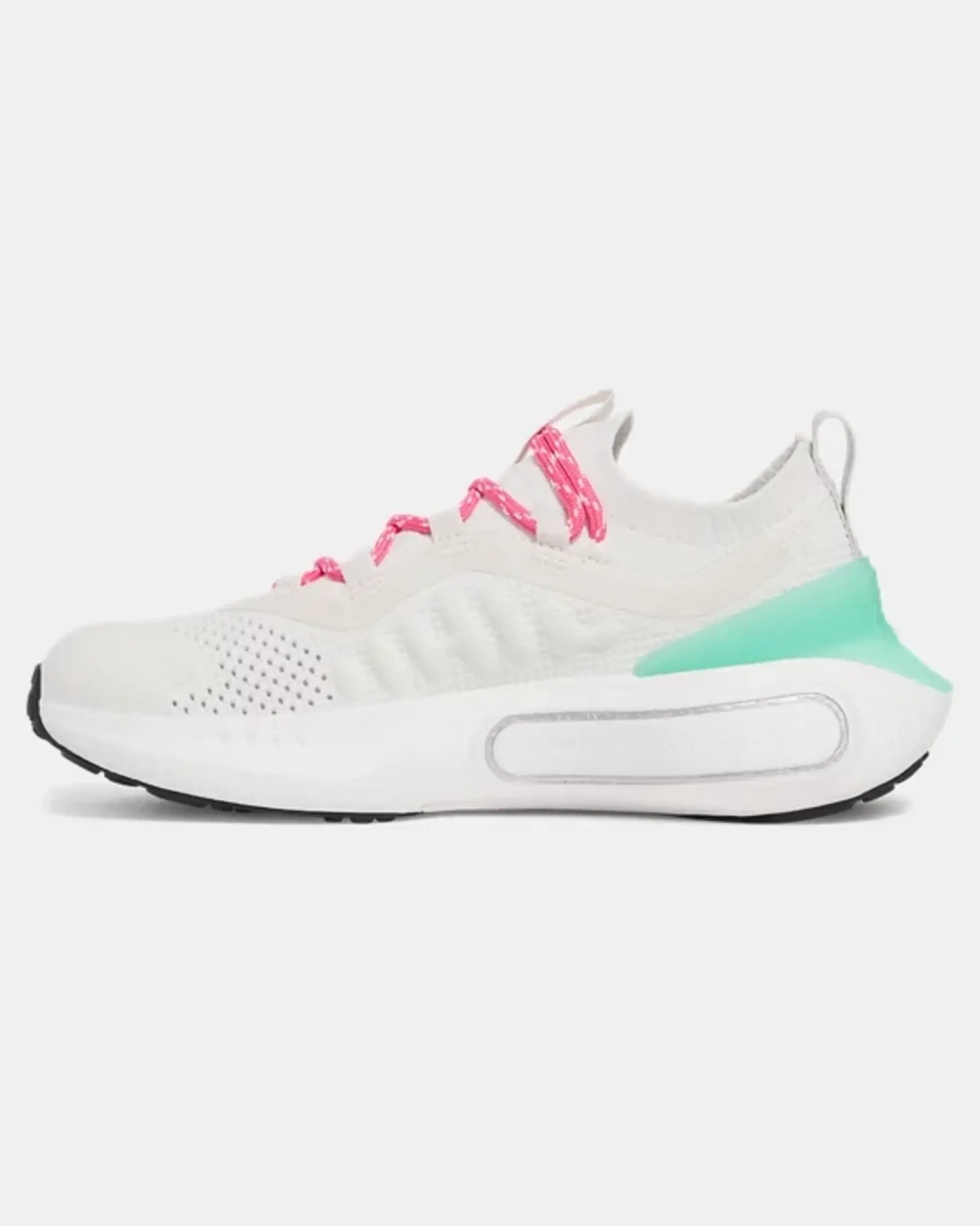 Women's  Under Armour  Phantom 4 Shoes White Quartz / Comet Green / Super Pink 7