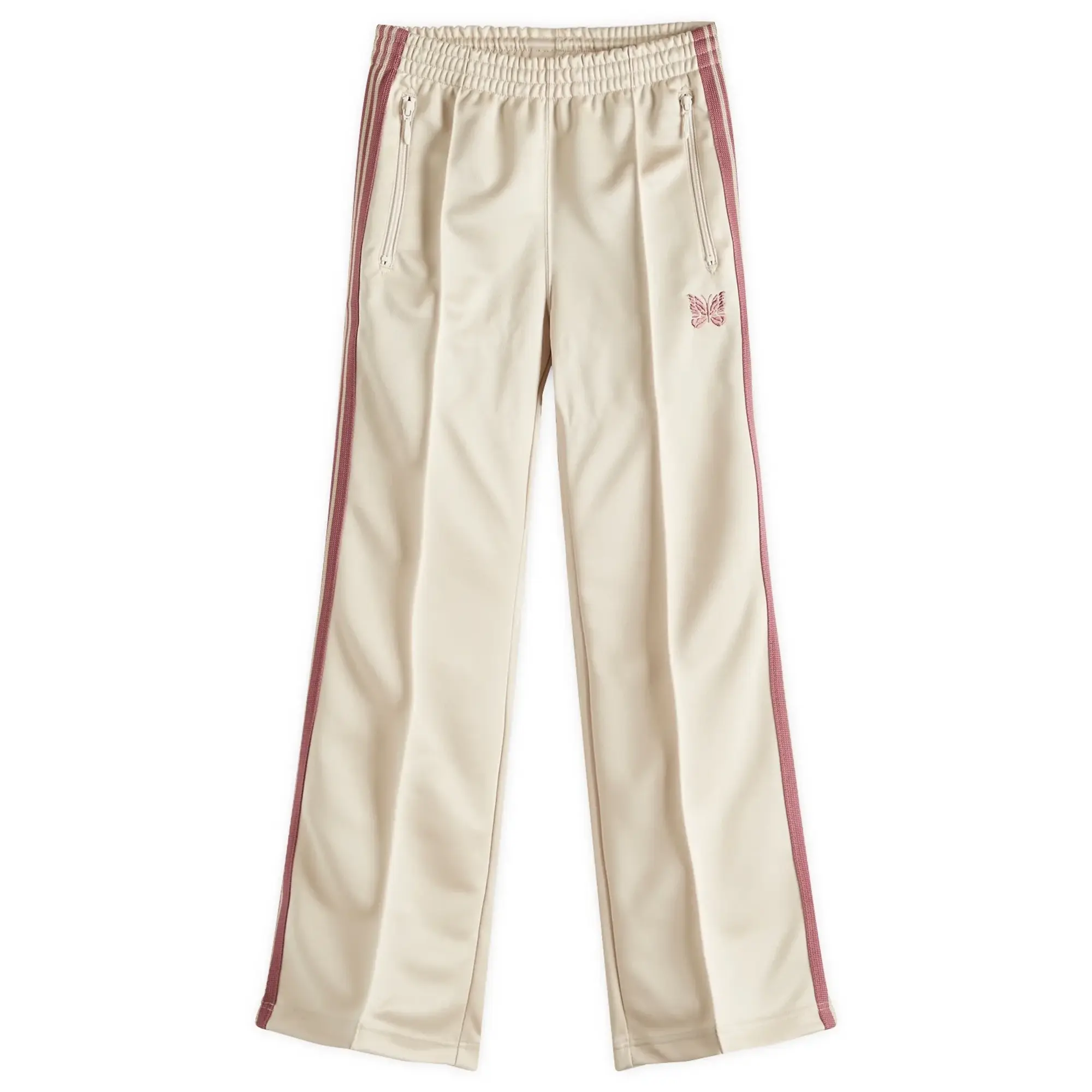 Needles Women's Boot-Cut Track Pant Ivory