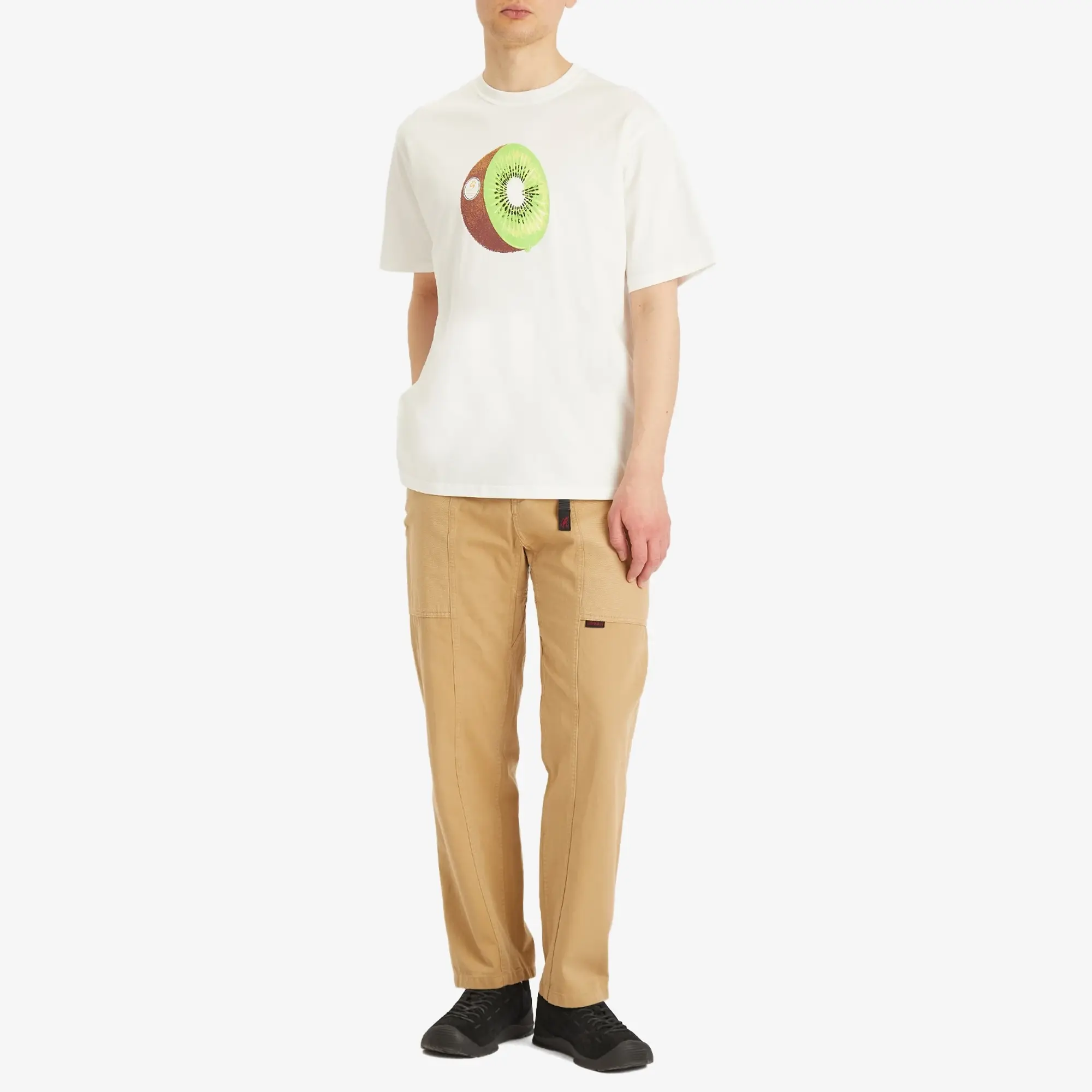 Gramicci Men's Kiwi T-Shirt White