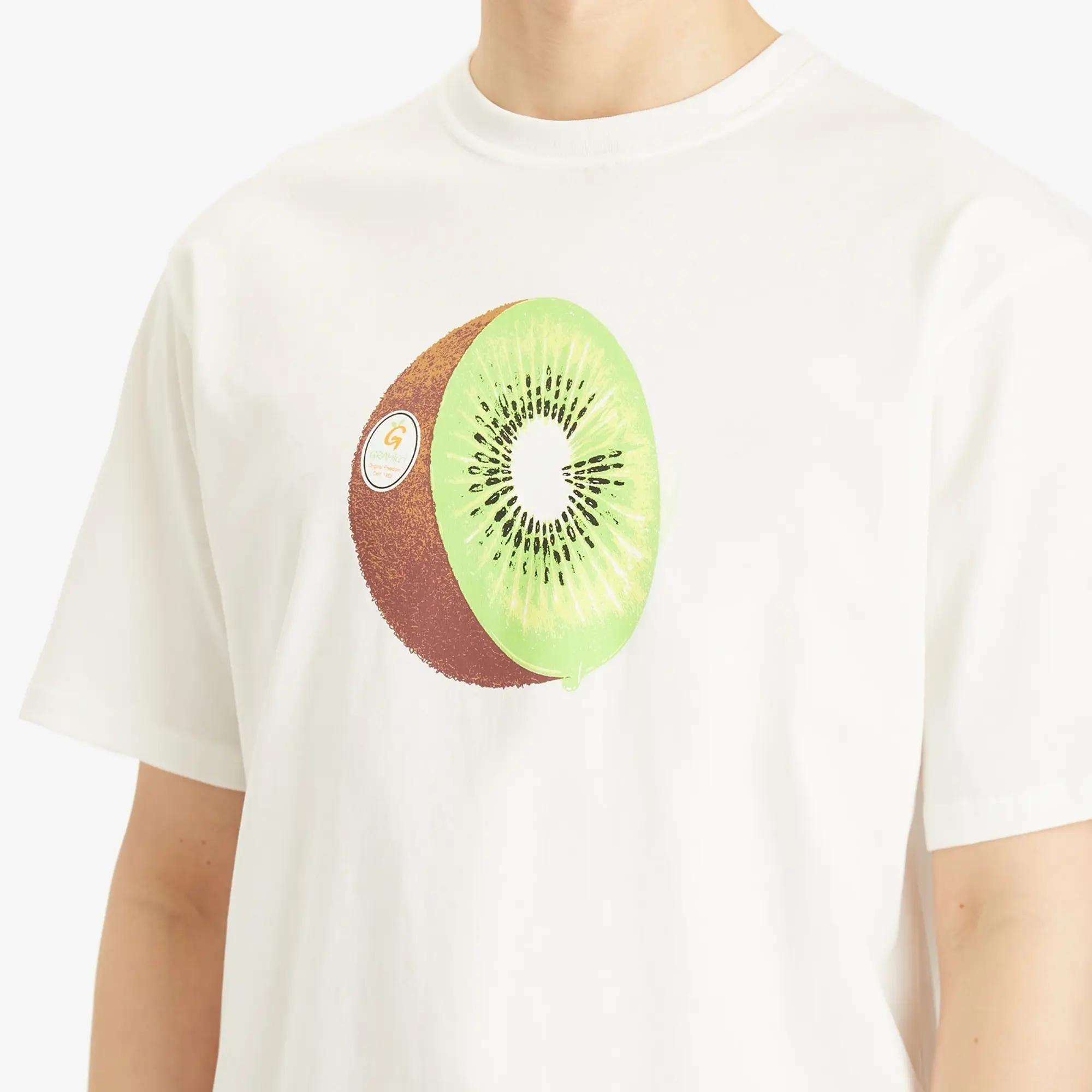 Gramicci Men's Kiwi T-Shirt White