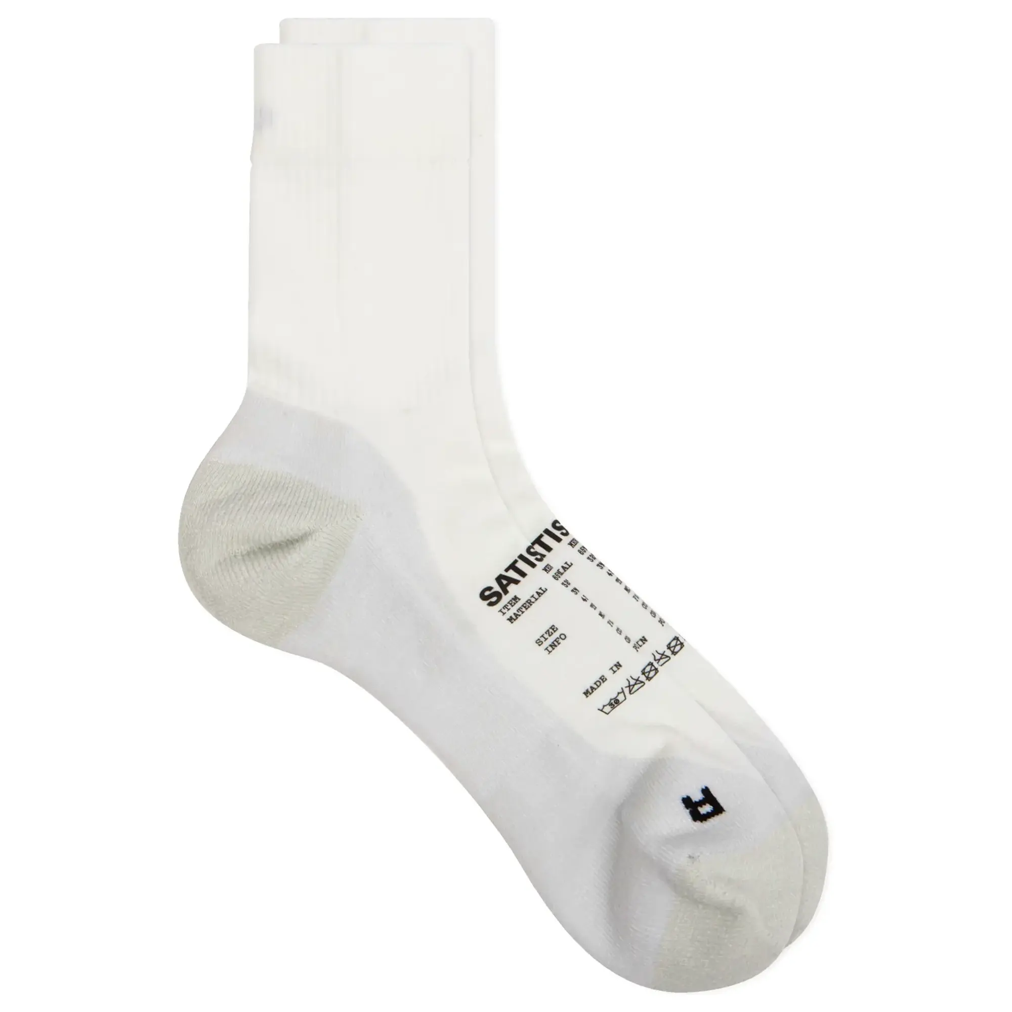 Satisfy Merino Nylon Tube Socks Off-White 43-46