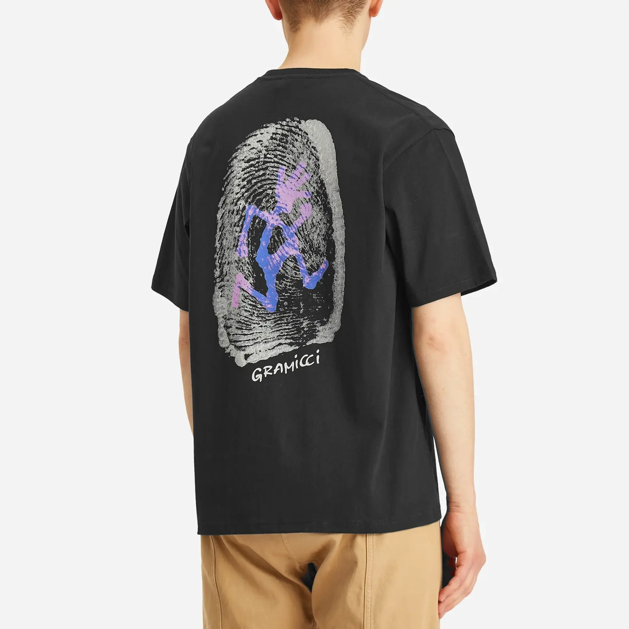 Gramicci Thumbprint T-Shirt, Black