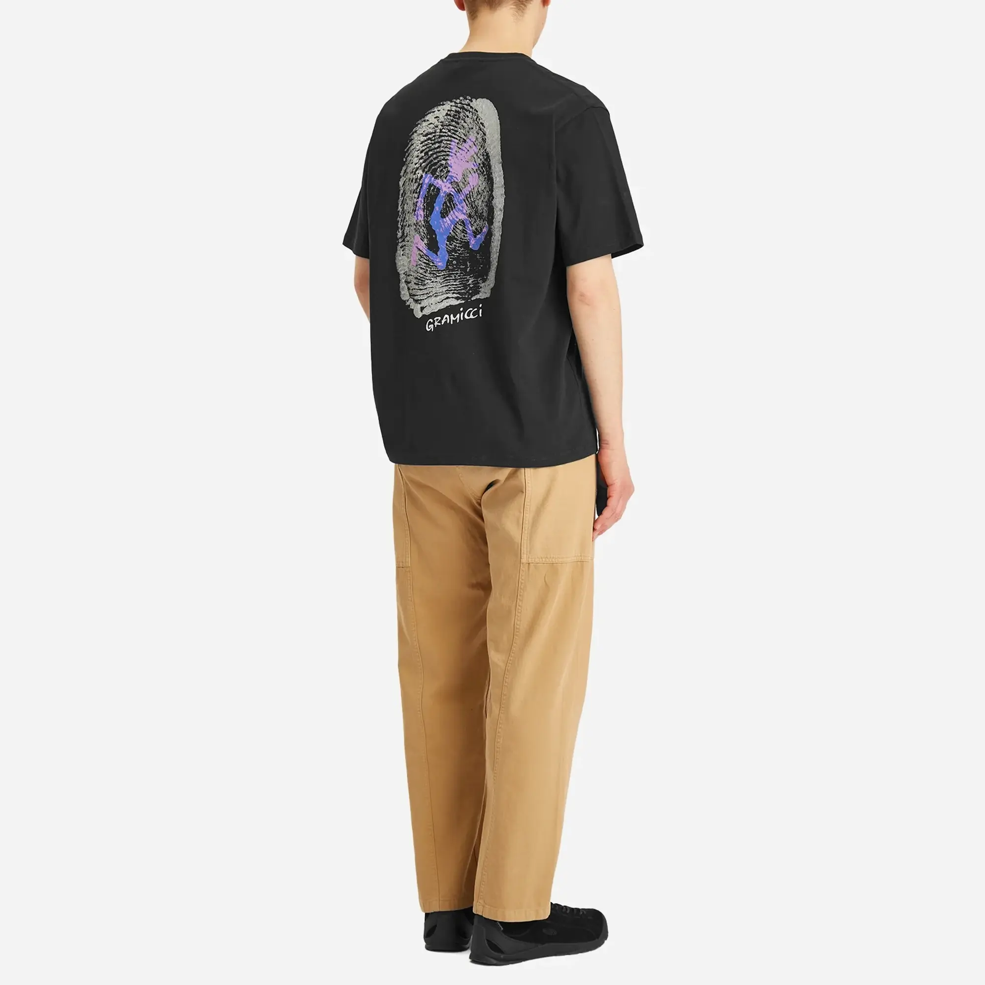 Gramicci Thumbprint T-Shirt, Black